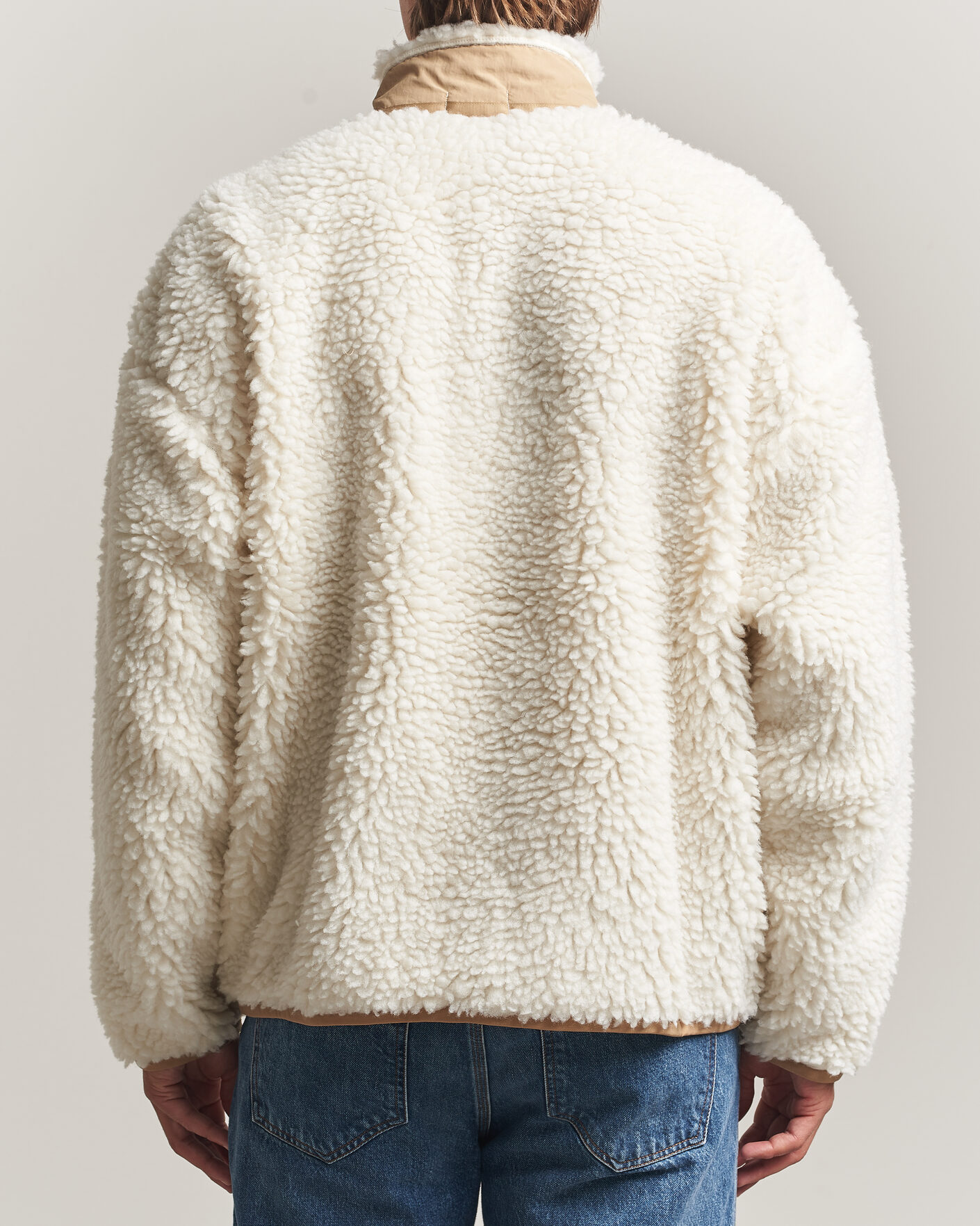 Mies | Puserot | Polo Ralph Lauren | Shaggy Hi Pile Full Zip Clubhouse Cream