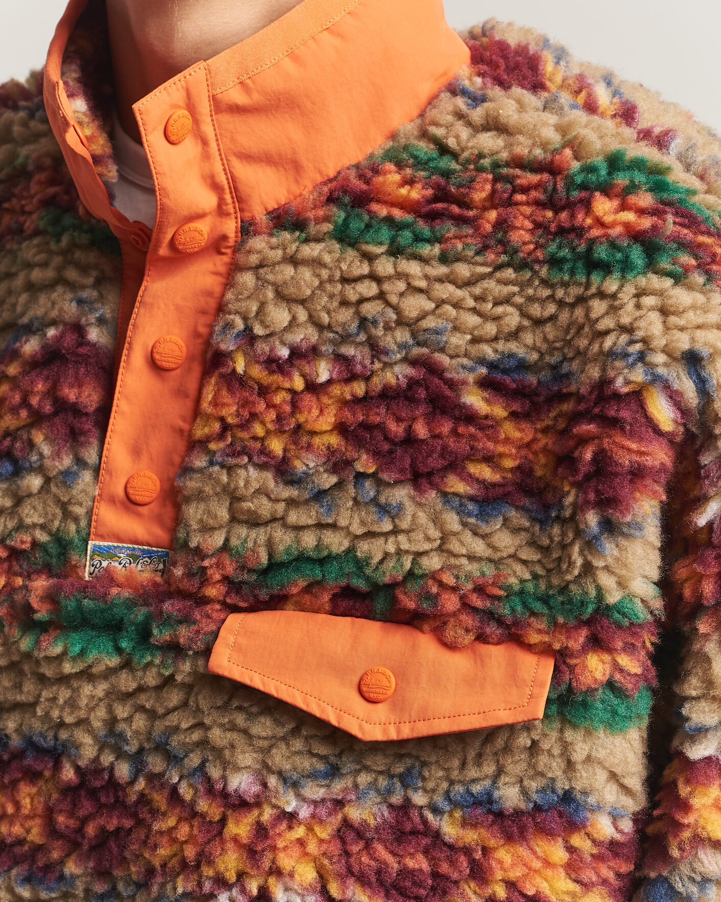 Mies | Puserot | Polo Ralph Lauren | Shaggy Hi Pile Red Rock Fairisle