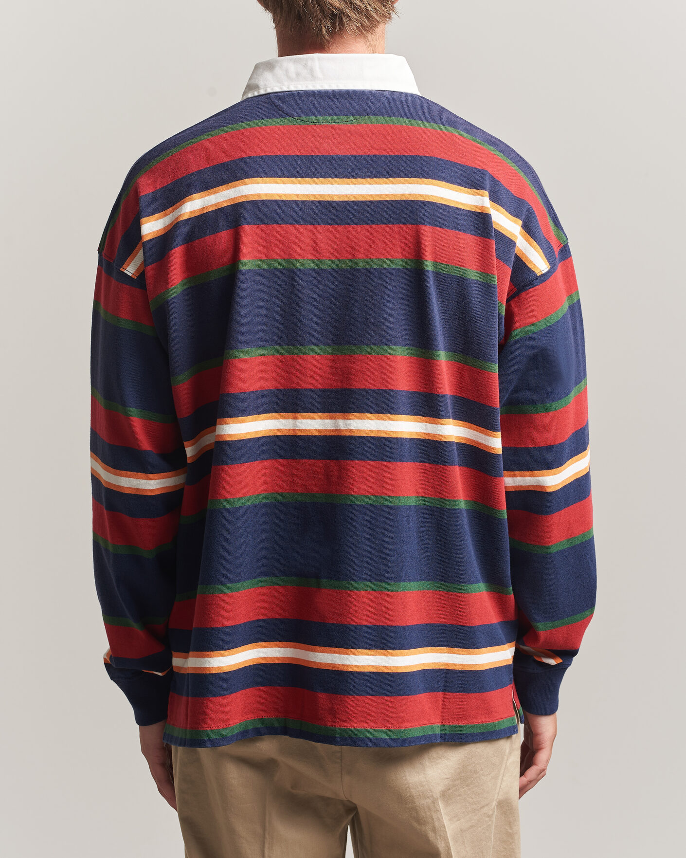 Mies | Puserot | Polo Ralph Lauren | Knitted Rugby Pullover Newport Navy Multi