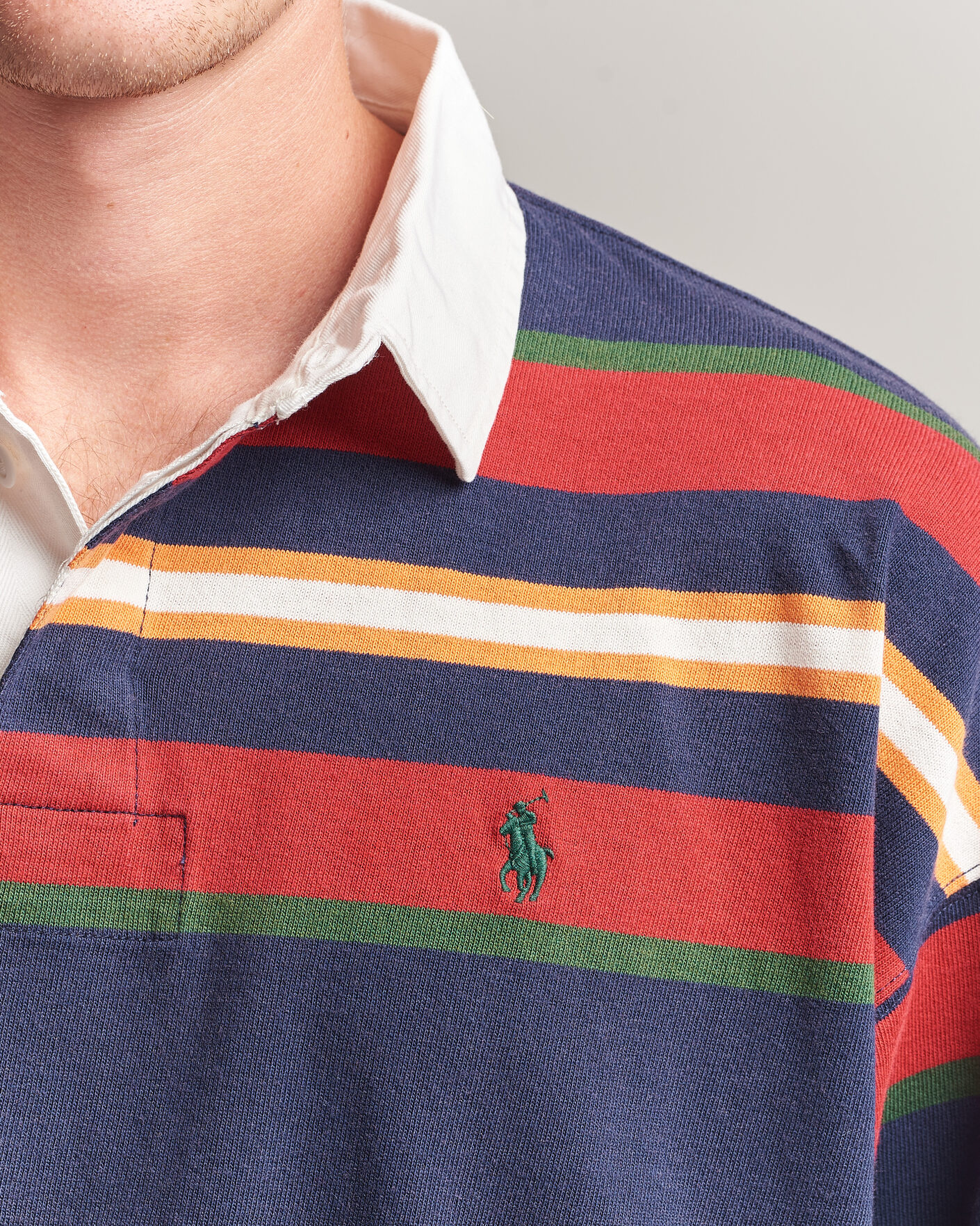 Mies | Puserot | Polo Ralph Lauren | Knitted Rugby Pullover Newport Navy Multi