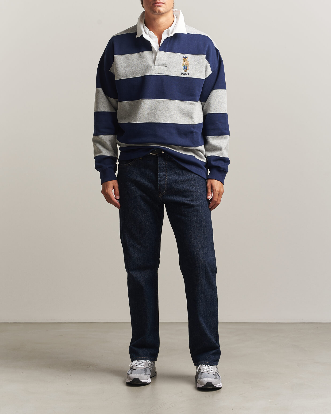 Mies | Puserot | Polo Ralph Lauren | Rugby Pullover Navy/Andover Heather