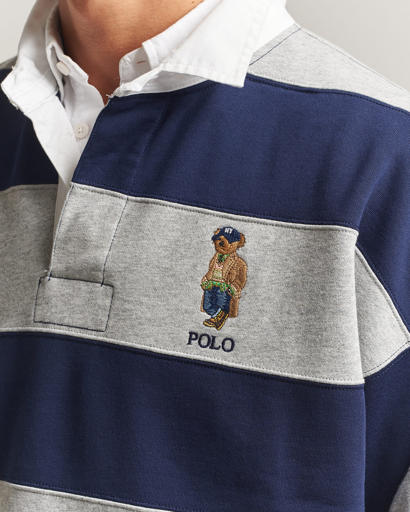 Mies | Puserot | Polo Ralph Lauren | Rugby Pullover Navy/Andover Heather