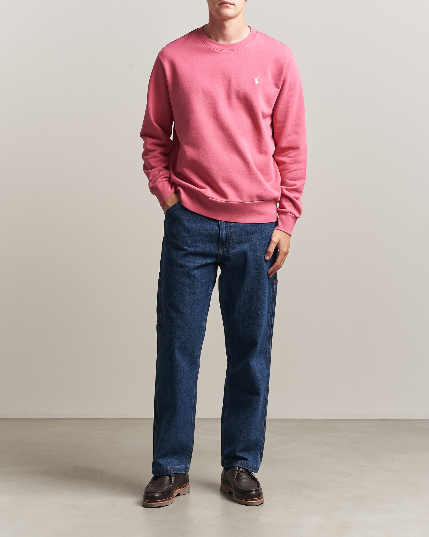 Mies | Puserot | Polo Ralph Lauren | Loopback Terry Sweatshirt Terrance Pink