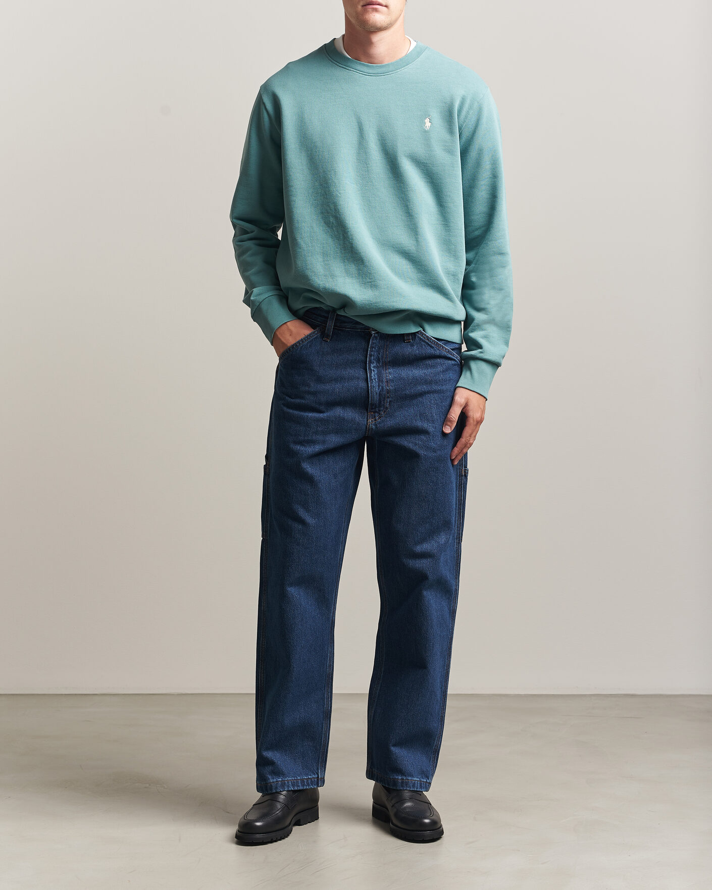 Mies | Puserot | Polo Ralph Lauren | Loopback Terry Sweatshirt Greenscape