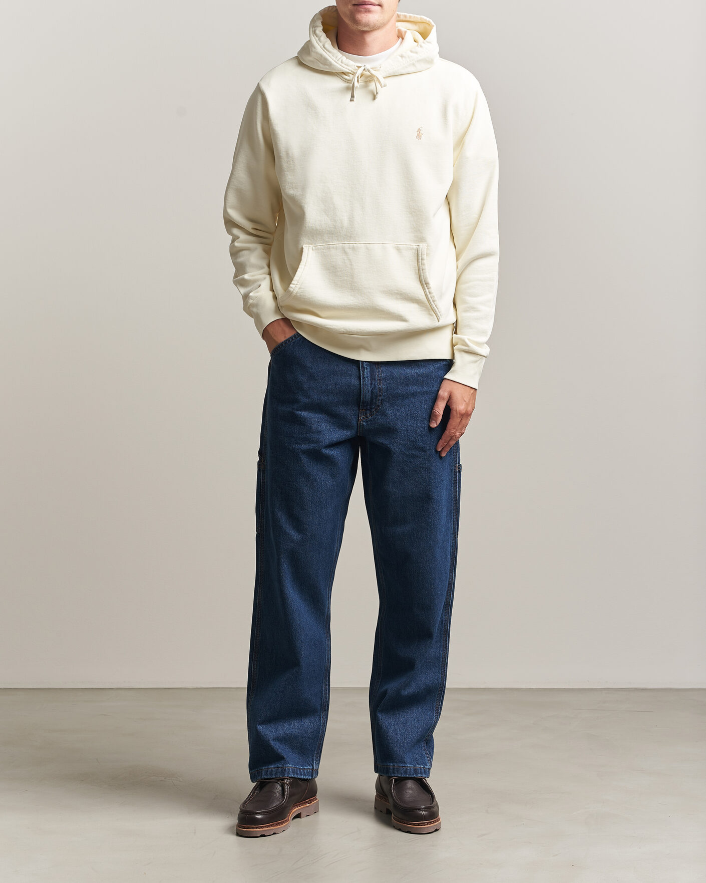 Mies | Puserot | Polo Ralph Lauren | Loopback Terry Hoodie Clubhouse Cream