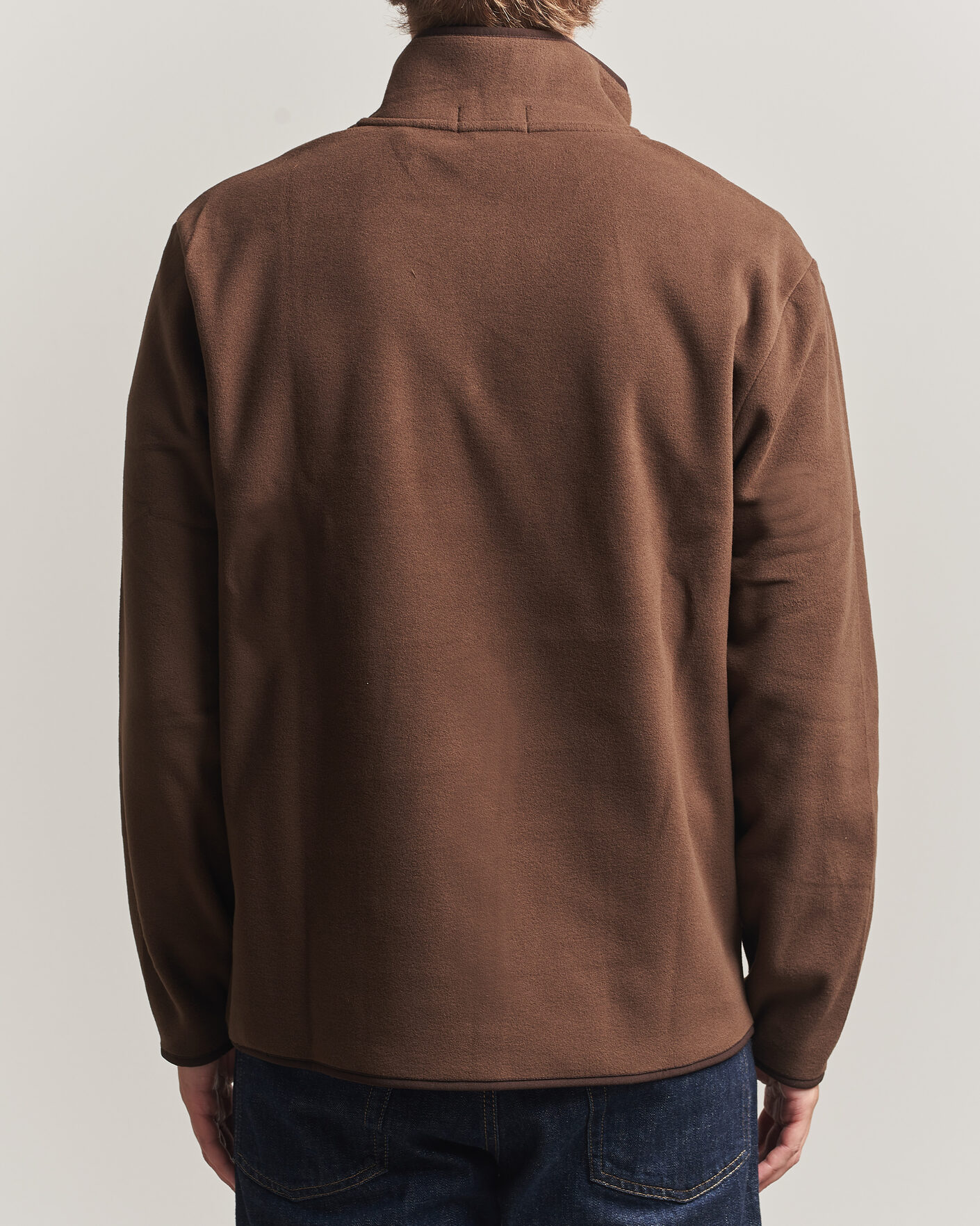 Mies | Puserot | Polo Ralph Lauren | Fleece Pullover Sweatshirt Luggage Brown
