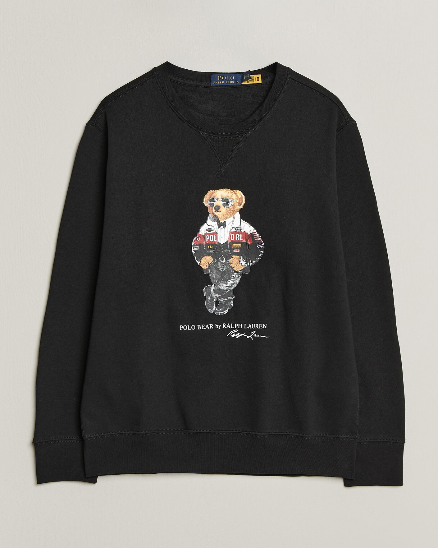Mies | Puserot | Polo Ralph Lauren | Fleece Bear Sweatshirt Polo Black