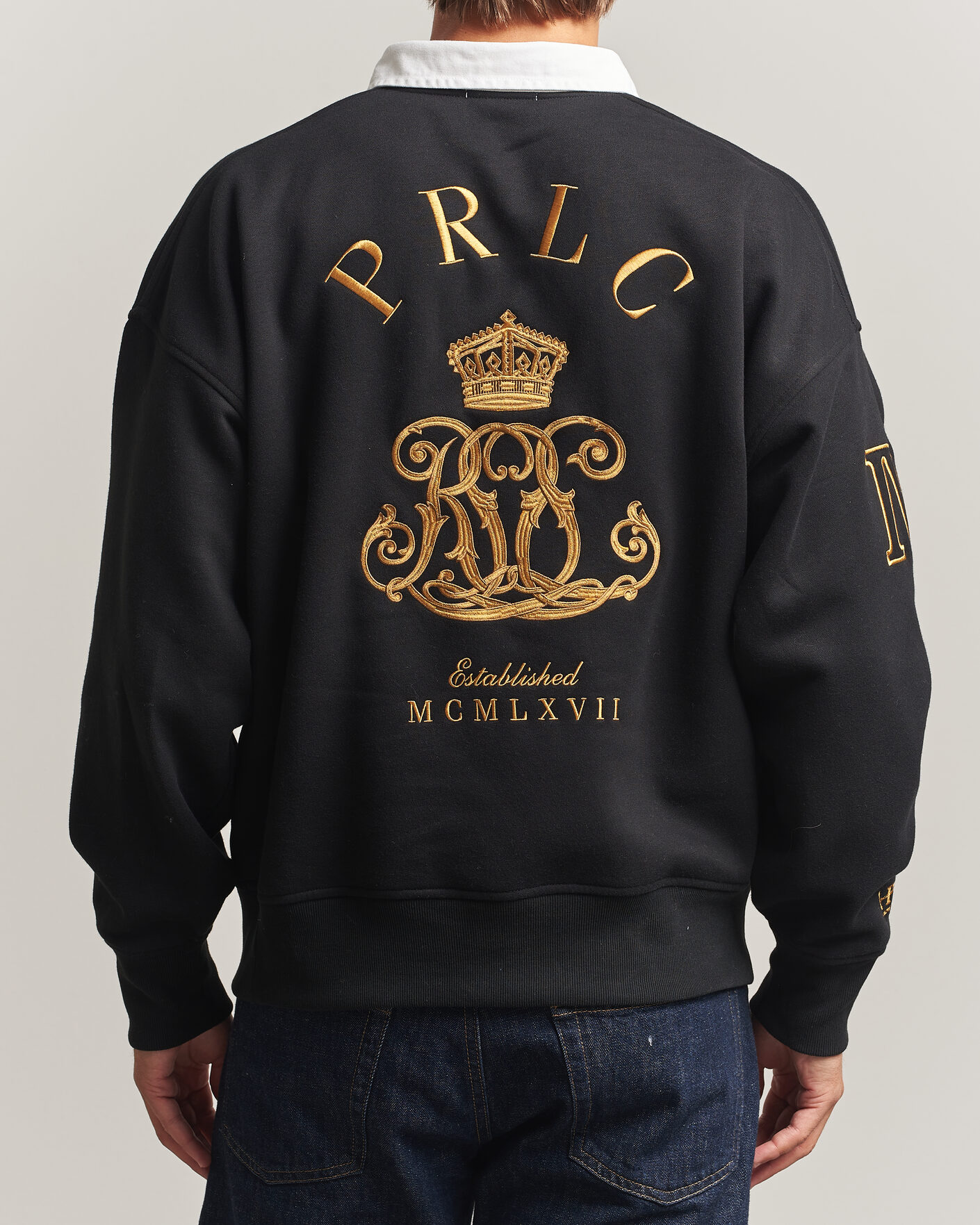 Mies | Puserot | Polo Ralph Lauren | Magic Fleece Printed Sweatshirt Polo Black