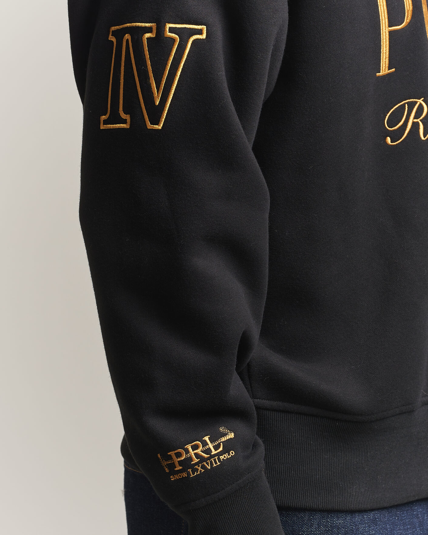 Mies | Puserot | Polo Ralph Lauren | Magic Fleece Printed Sweatshirt Polo Black