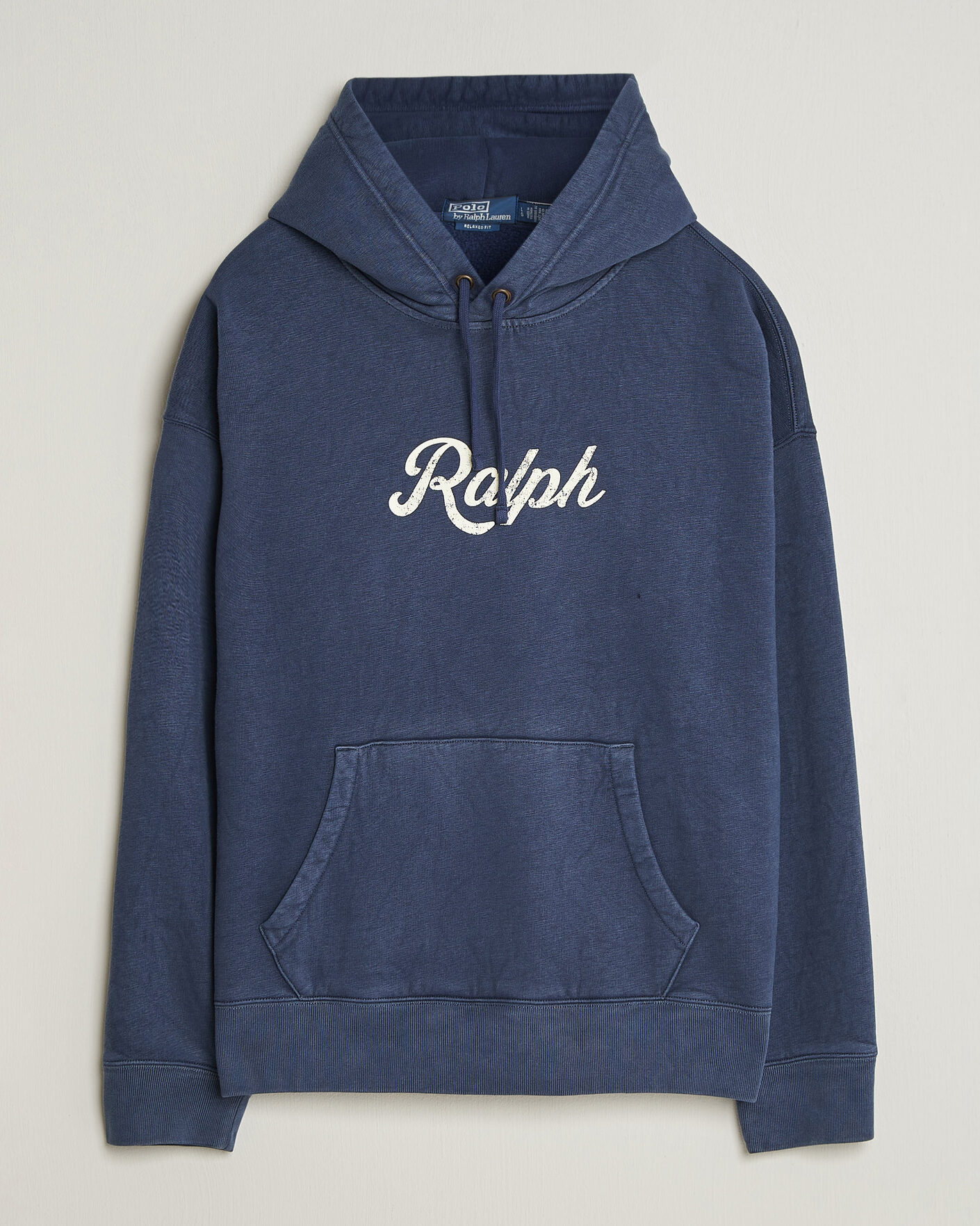 Mies | Puserot | Polo Ralph Lauren | Vintage Fleece Logo Hoodie Dark Cobalt