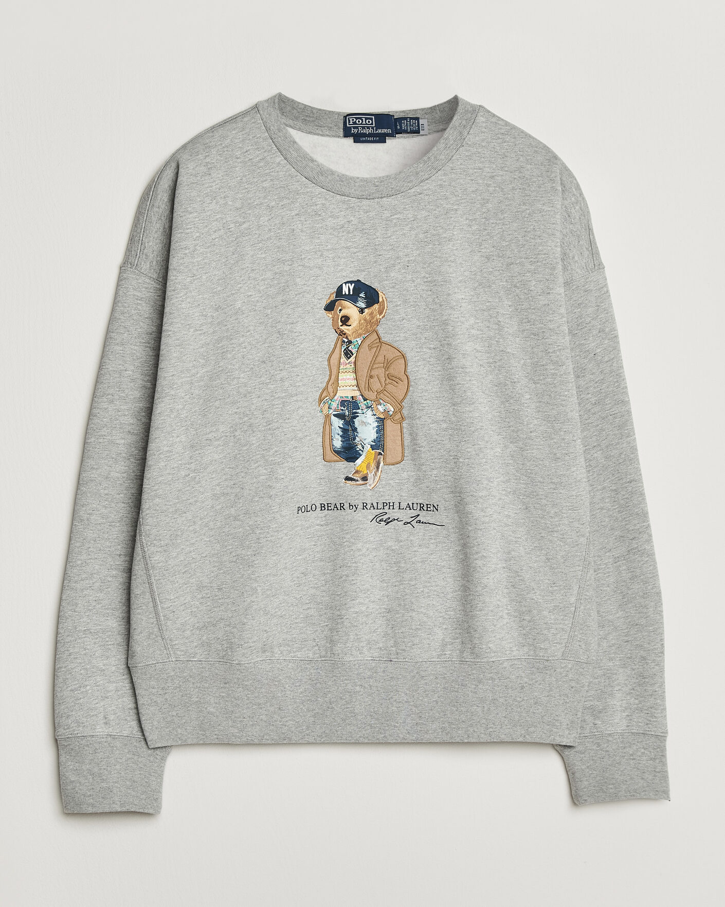 Mies | Puserot | Polo Ralph Lauren | Athletic Fleece Bear Sweatshirt Andover Heather