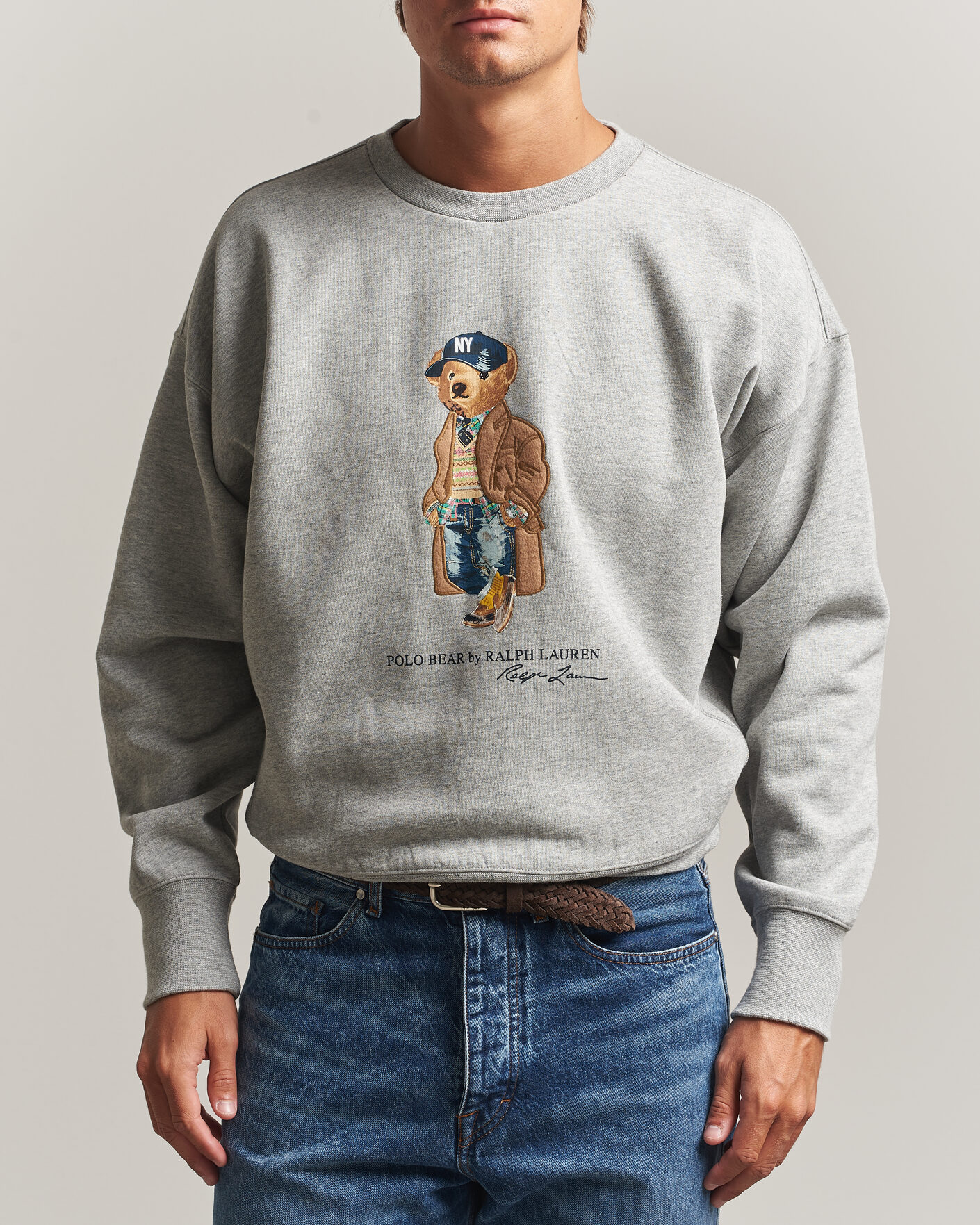 Mies | Puserot | Polo Ralph Lauren | Athletic Fleece Bear Sweatshirt Andover Heather