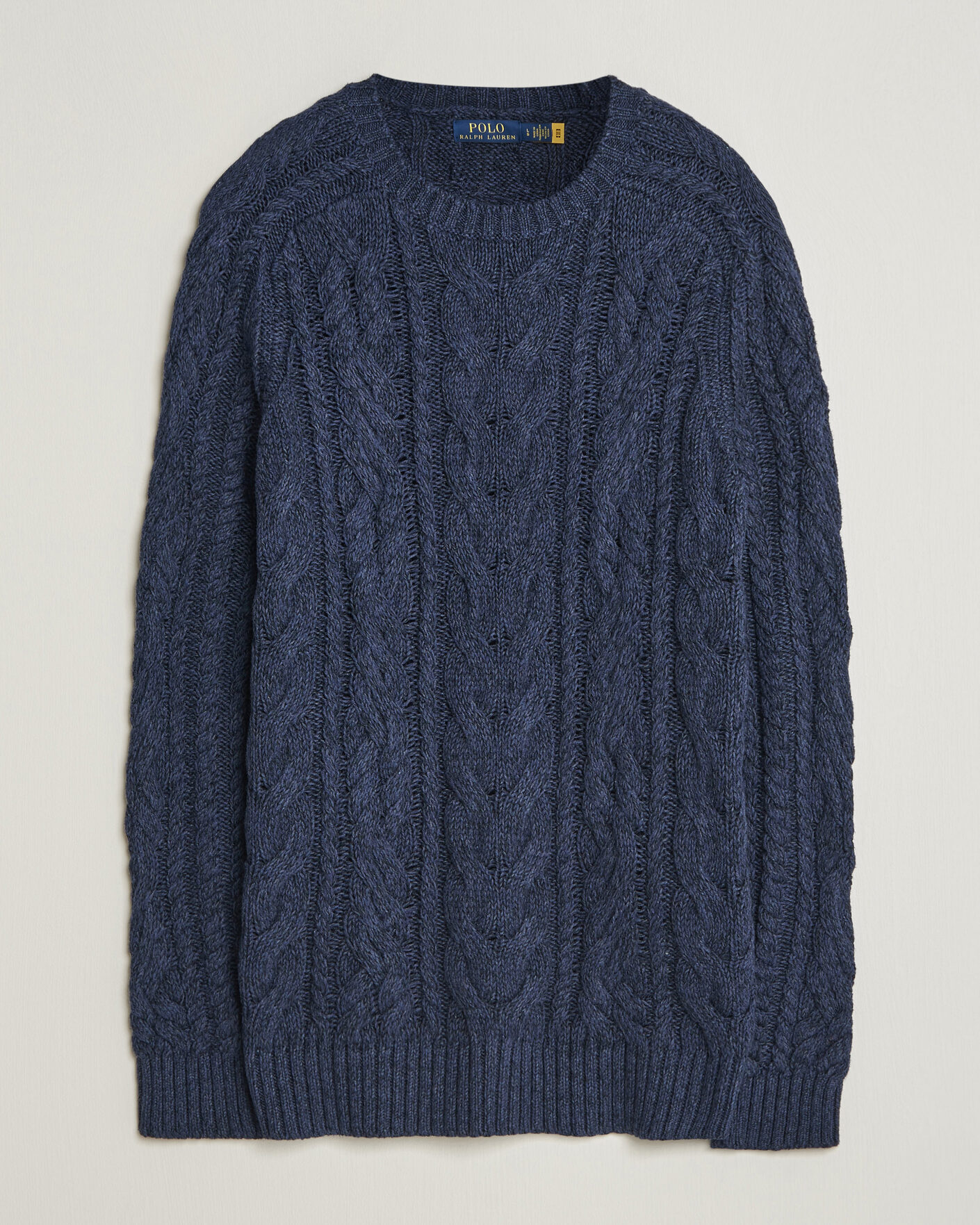 Mies | Puserot | Polo Ralph Lauren | Cotton Marl Pullover Navy Combo