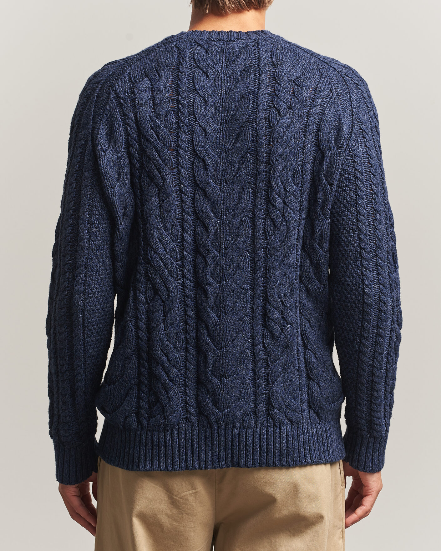 Mies | Puserot | Polo Ralph Lauren | Cotton Marl Pullover Navy Combo