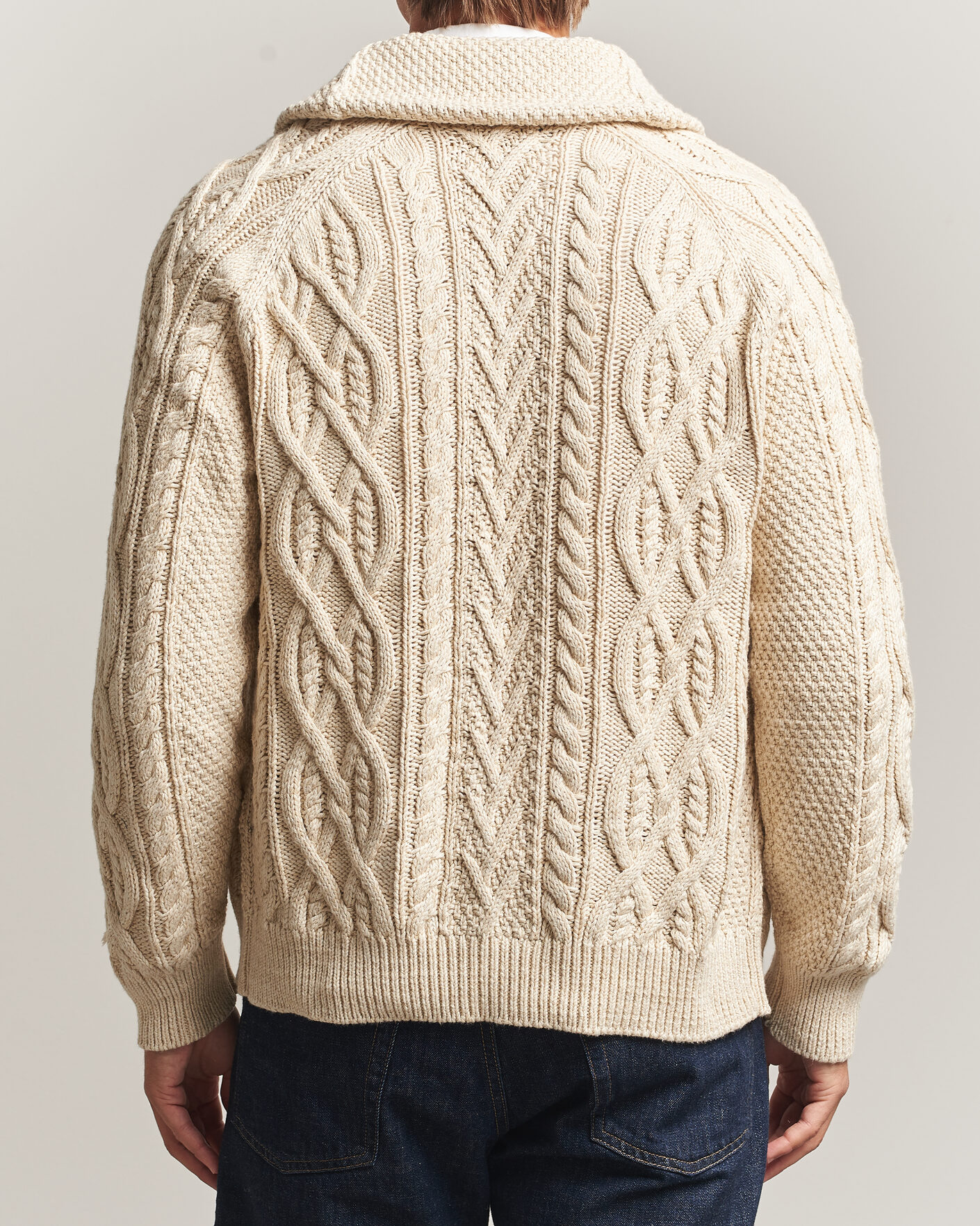 Mies | Puserot | Polo Ralph Lauren | Cotton Marl Cardigan Oatmeal Combo