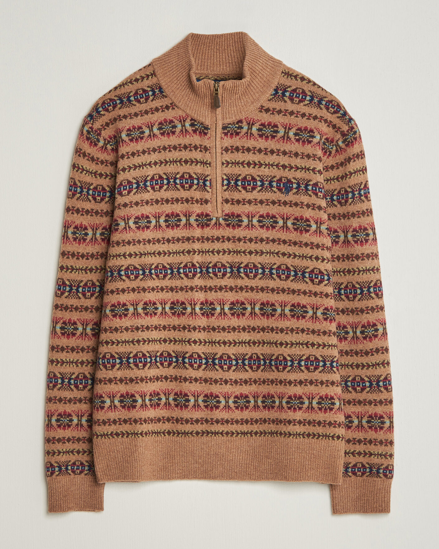 Mies | Puserot | Polo Ralph Lauren | Fair Isle Wool Half-Zip Multi Combo