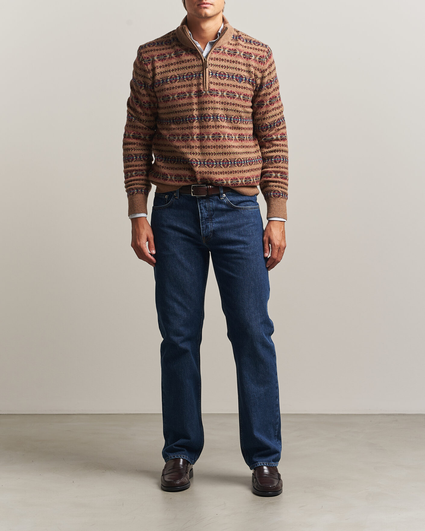 Mies | Puserot | Polo Ralph Lauren | Fair Isle Wool Half-Zip Multi Combo