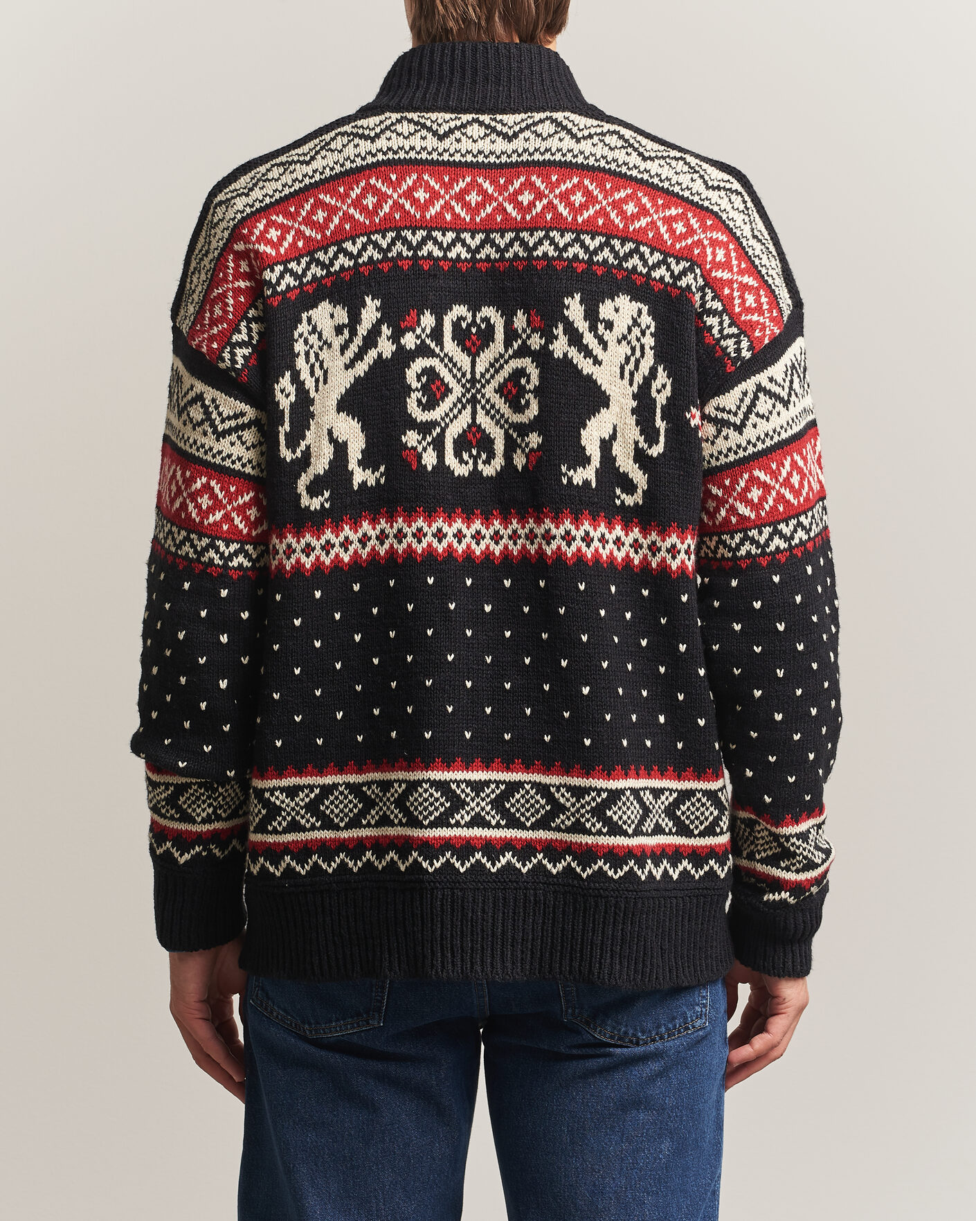 Mies | Puserot | Polo Ralph Lauren | Cotton/Cashmere Cardigan Black Combo