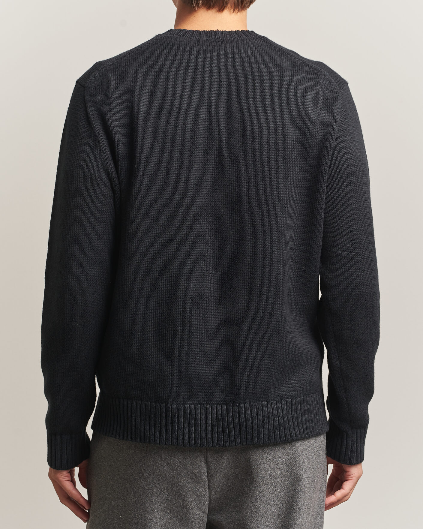 Mies | Puserot | Polo Ralph Lauren | Cotton Blend Bear Sweater Polo Black