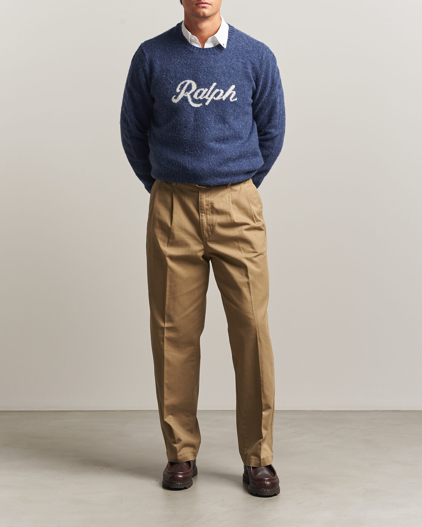 Mies | Puserot | Polo Ralph Lauren | Wool/Cashmere Pullover Navy Combo