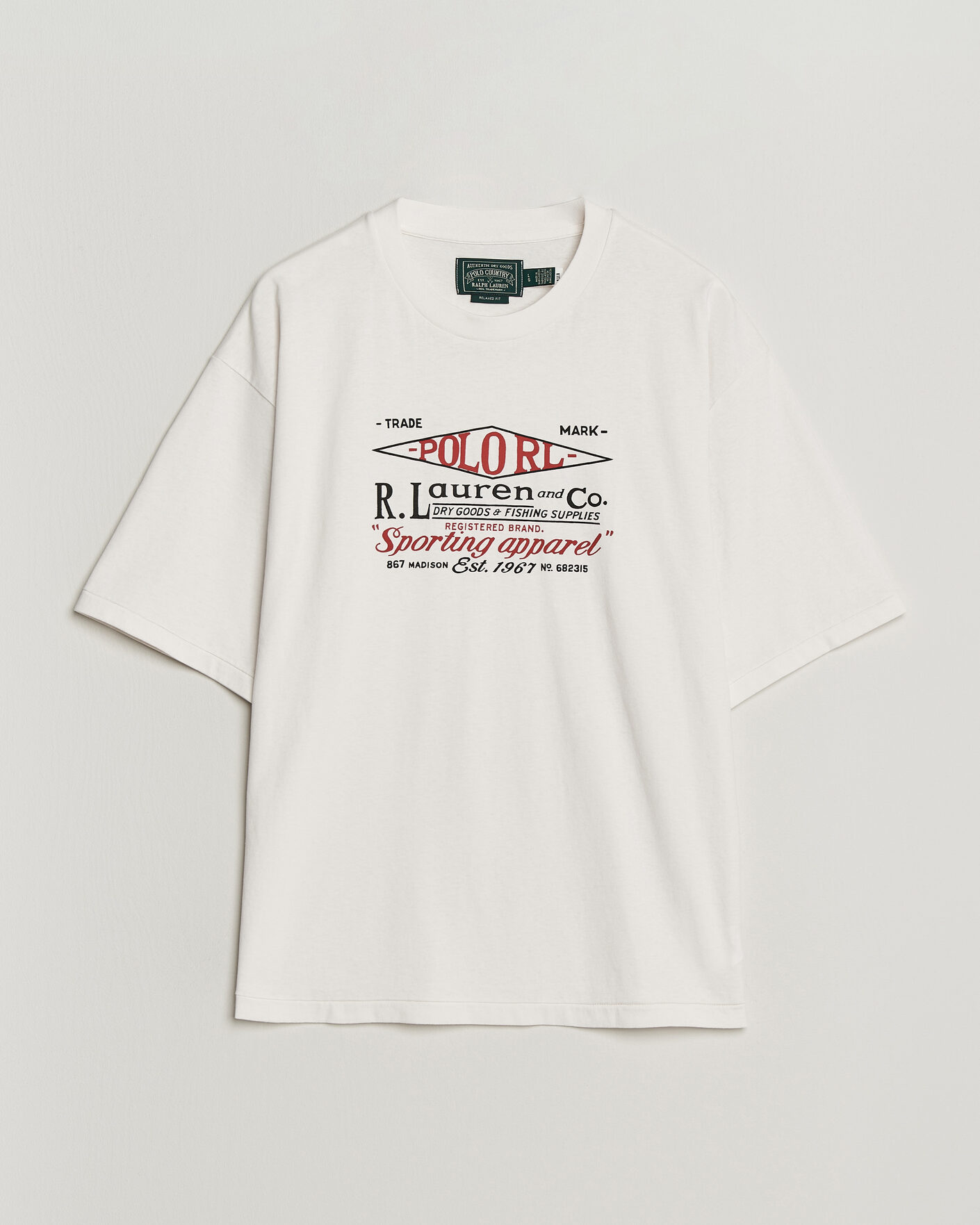Mies | T-paidat | Polo Ralph Lauren | Relaxed Fit Print T-Shirt Nevis