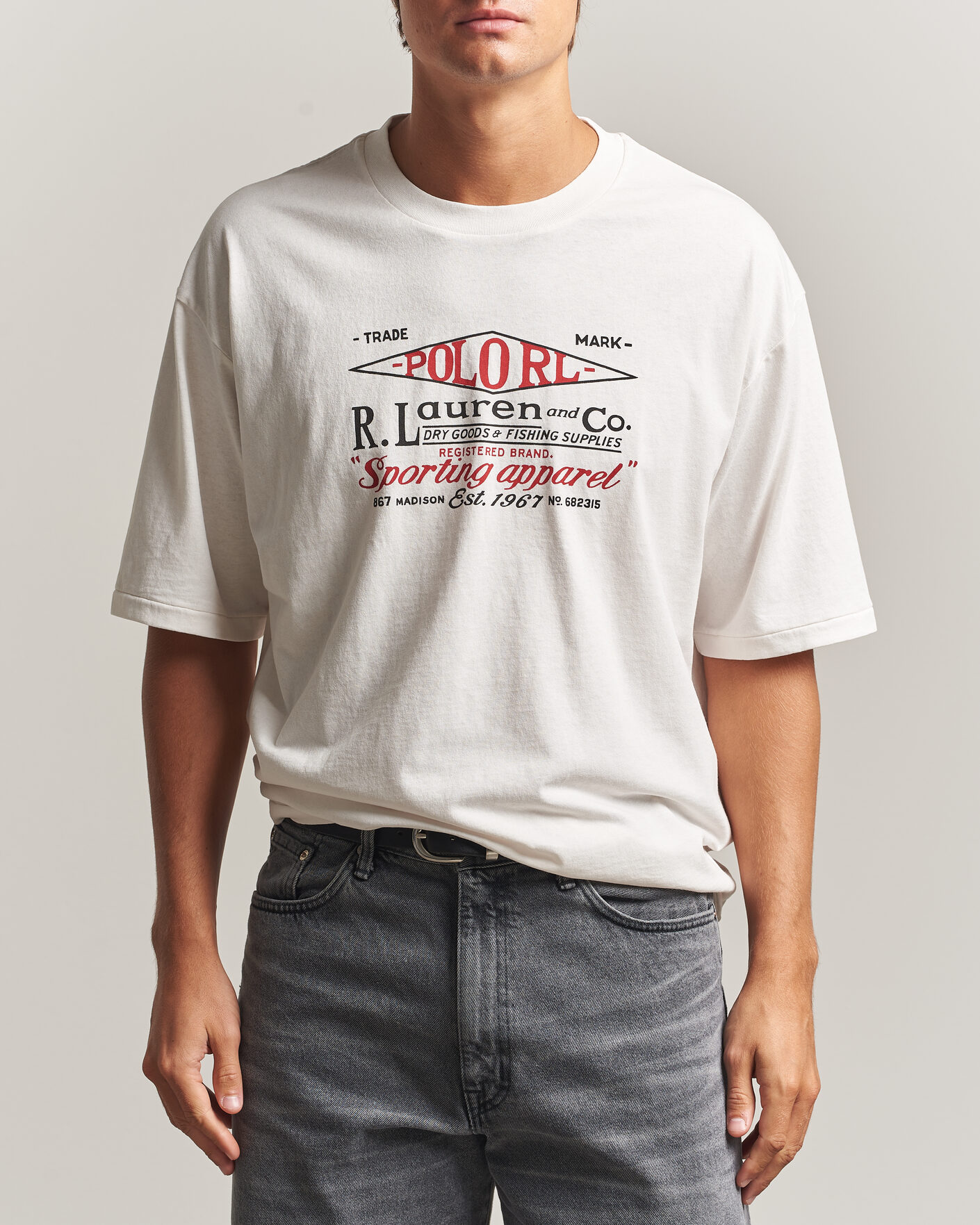 Mies | T-paidat | Polo Ralph Lauren | Relaxed Fit Print T-Shirt Nevis