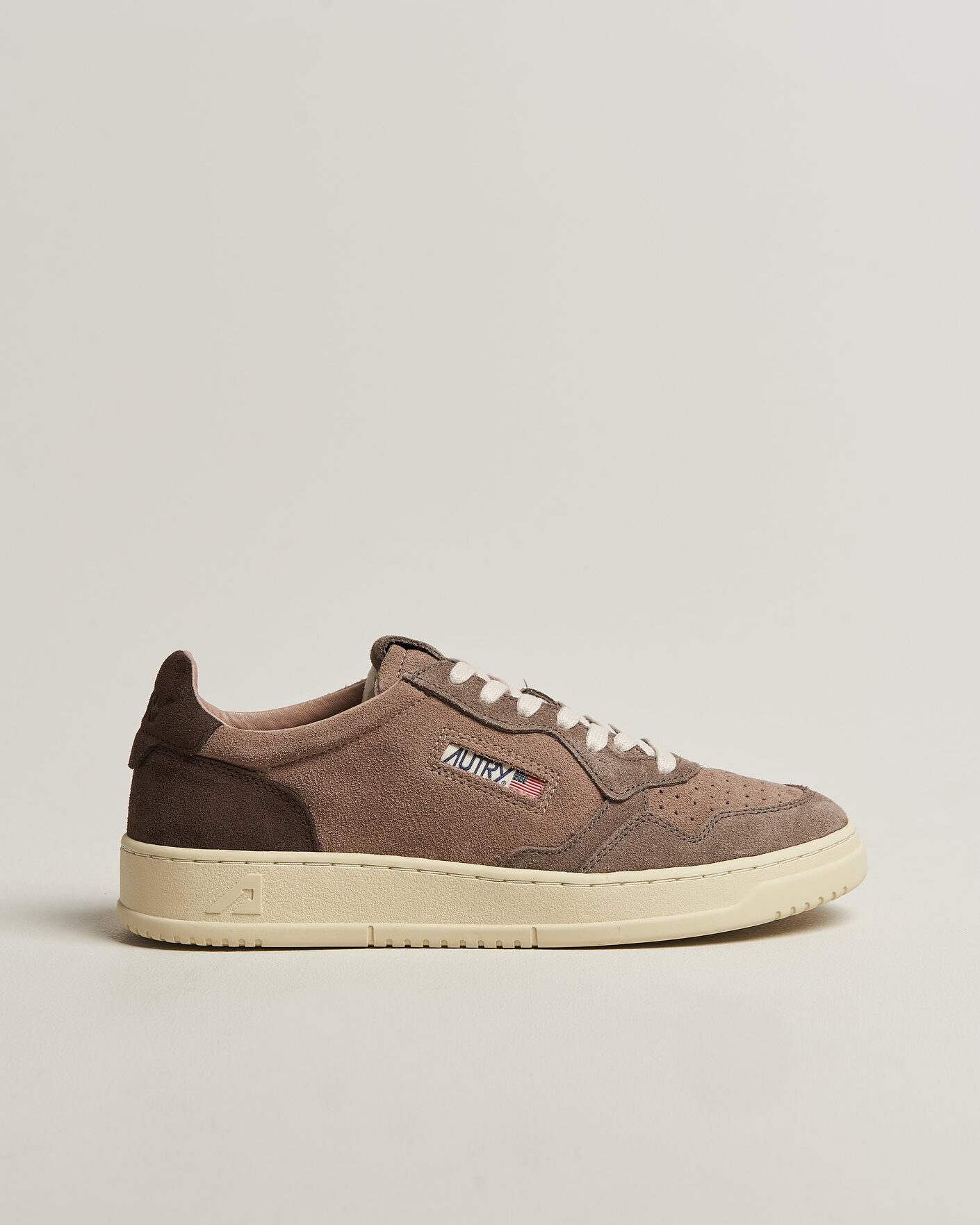Mies | Tennarit | Autry | Medalist Low Suede Mix Sneaker Brown/Grey/Beige