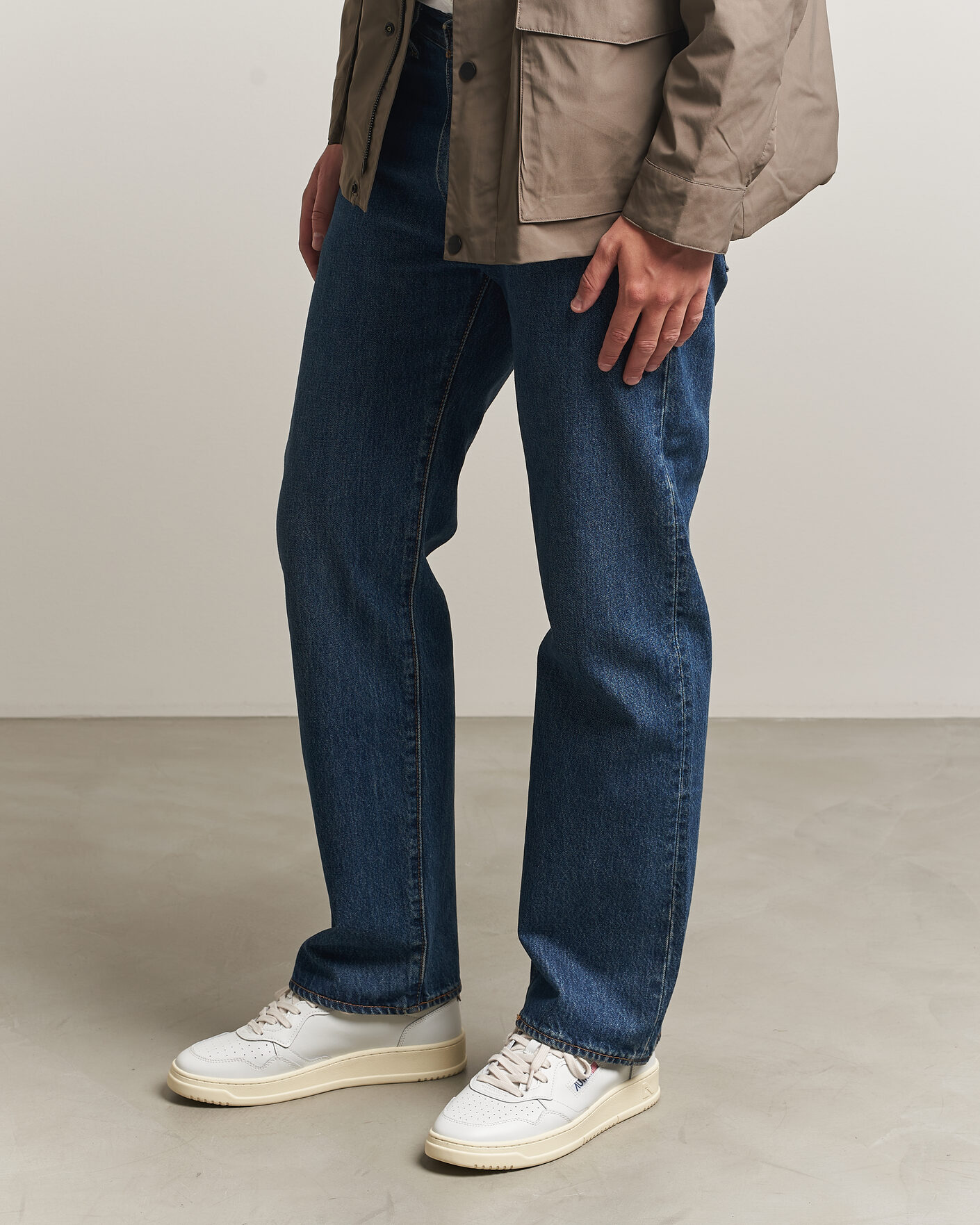 Mies | Tennarit | Autry | Medalist Low Sneaker White/Chocolate