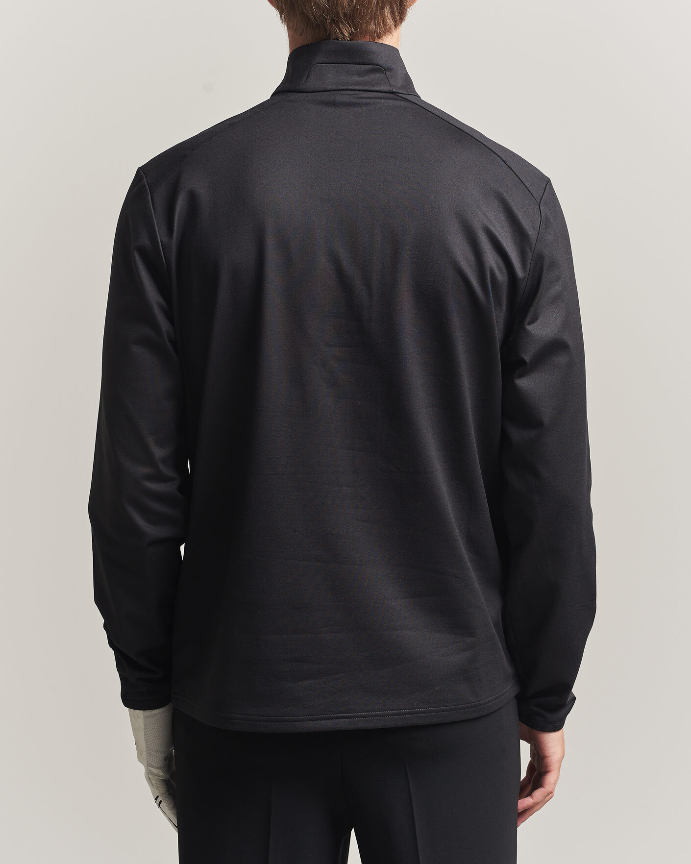 Mies | Golfvaatteet | Polo Ralph Lauren | Luxury Jersey Half Zip Polo Black