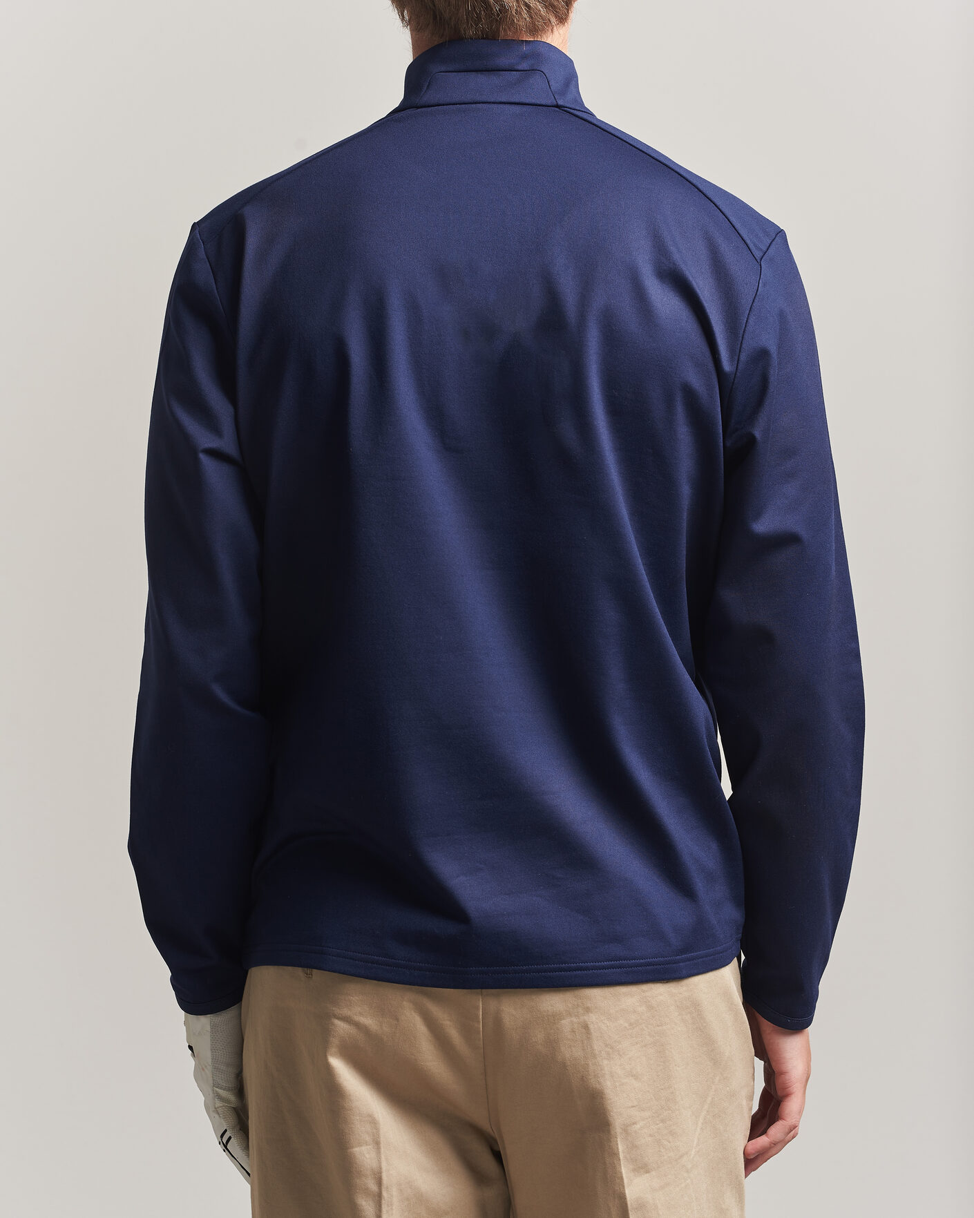 Mies | Golfvaatteet | Polo Ralph Lauren | Luxury Jersey Half Zip Refined Navy