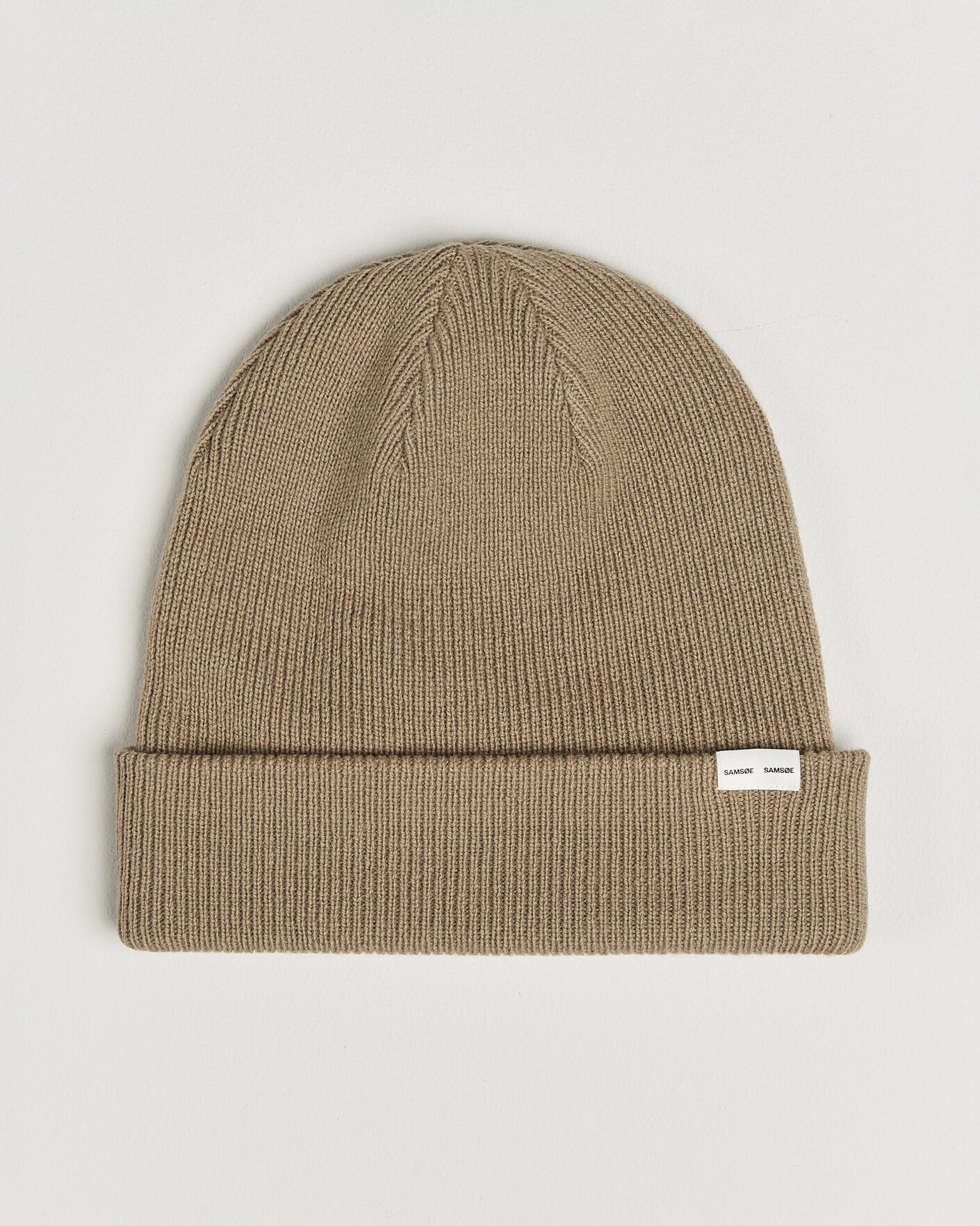 Mies | Pipot | Samsøe Samsøe | The Wool Beanie Lead Gray