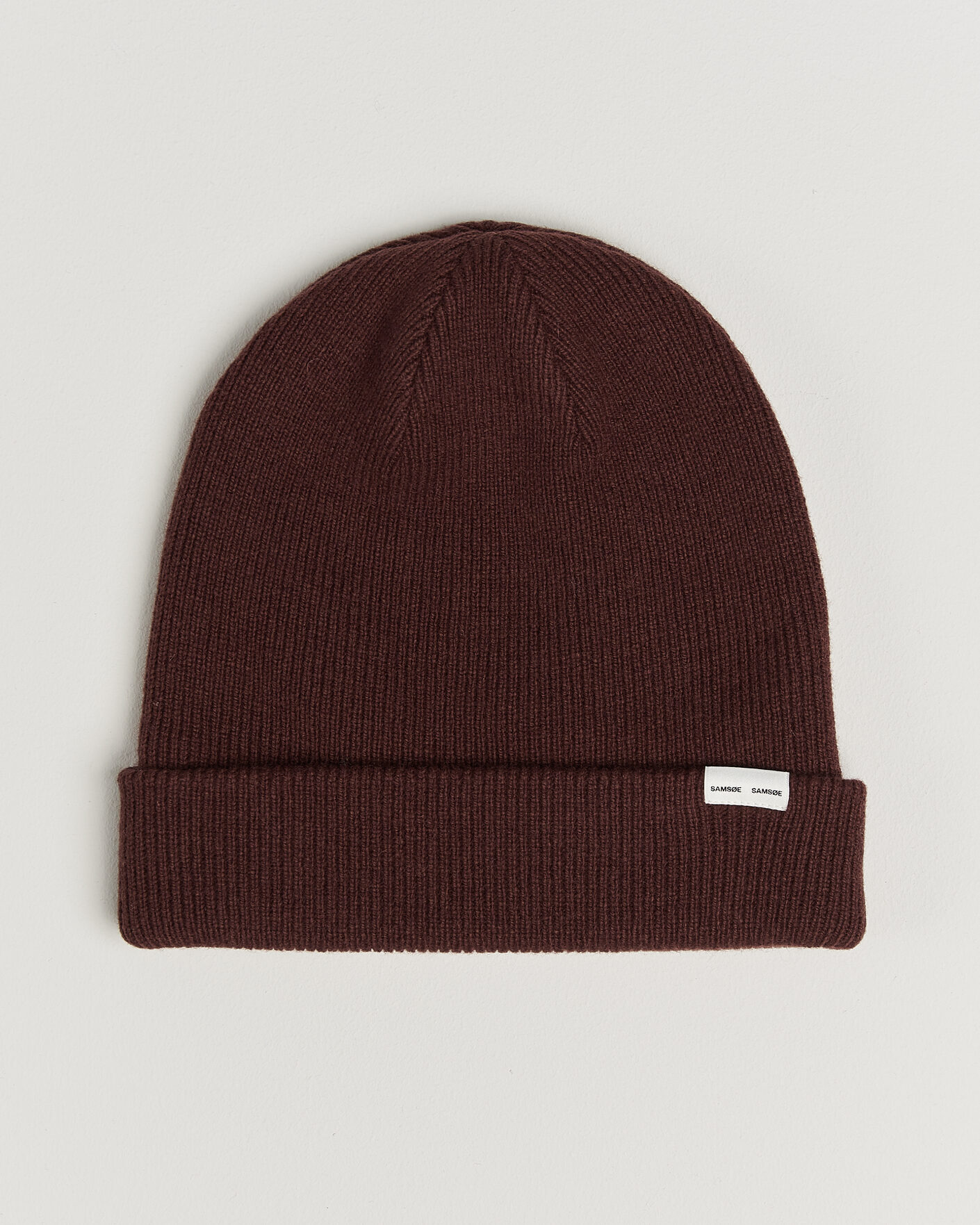 Mies | Pipot | Samsøe Samsøe | The Wool Beanie Bitter Chocolate