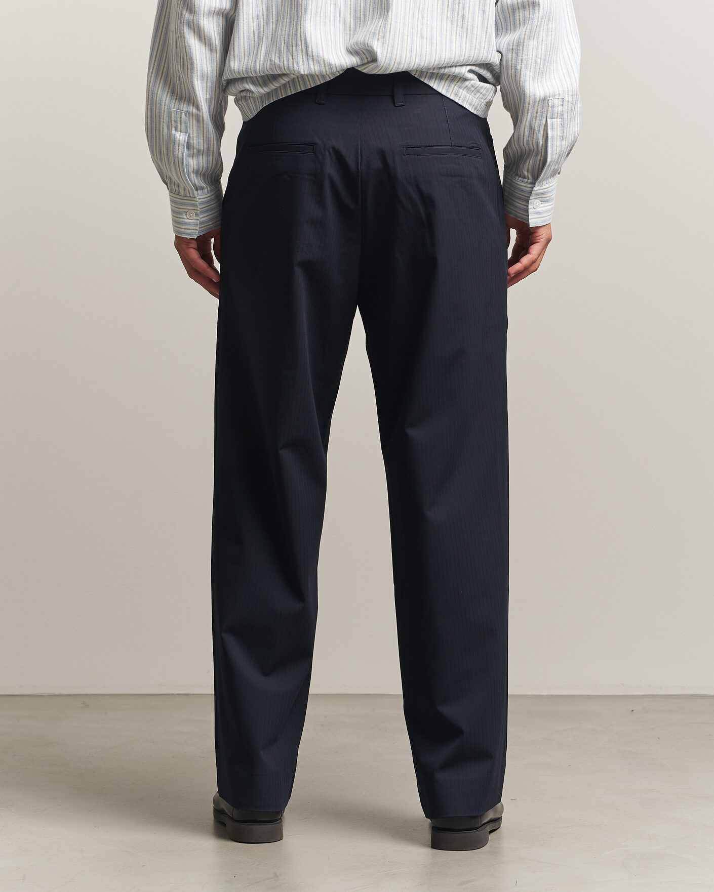 Mies | Housut | Samsøe Samsøe | Valentin Pleated Trousers Salute Navy