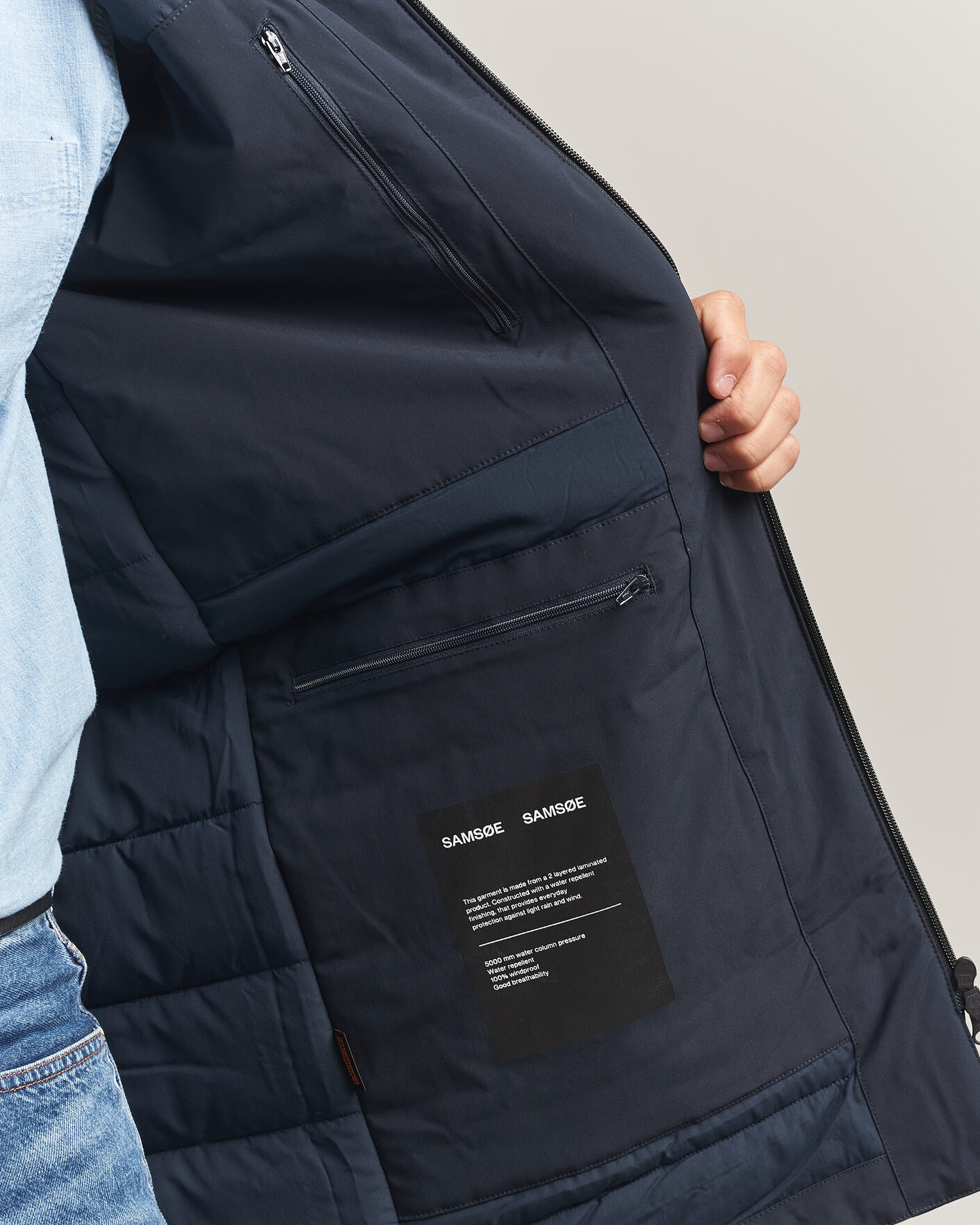 Mies | Takit | Samsøe Samsøe | Claus Down Parka Salute Navy
