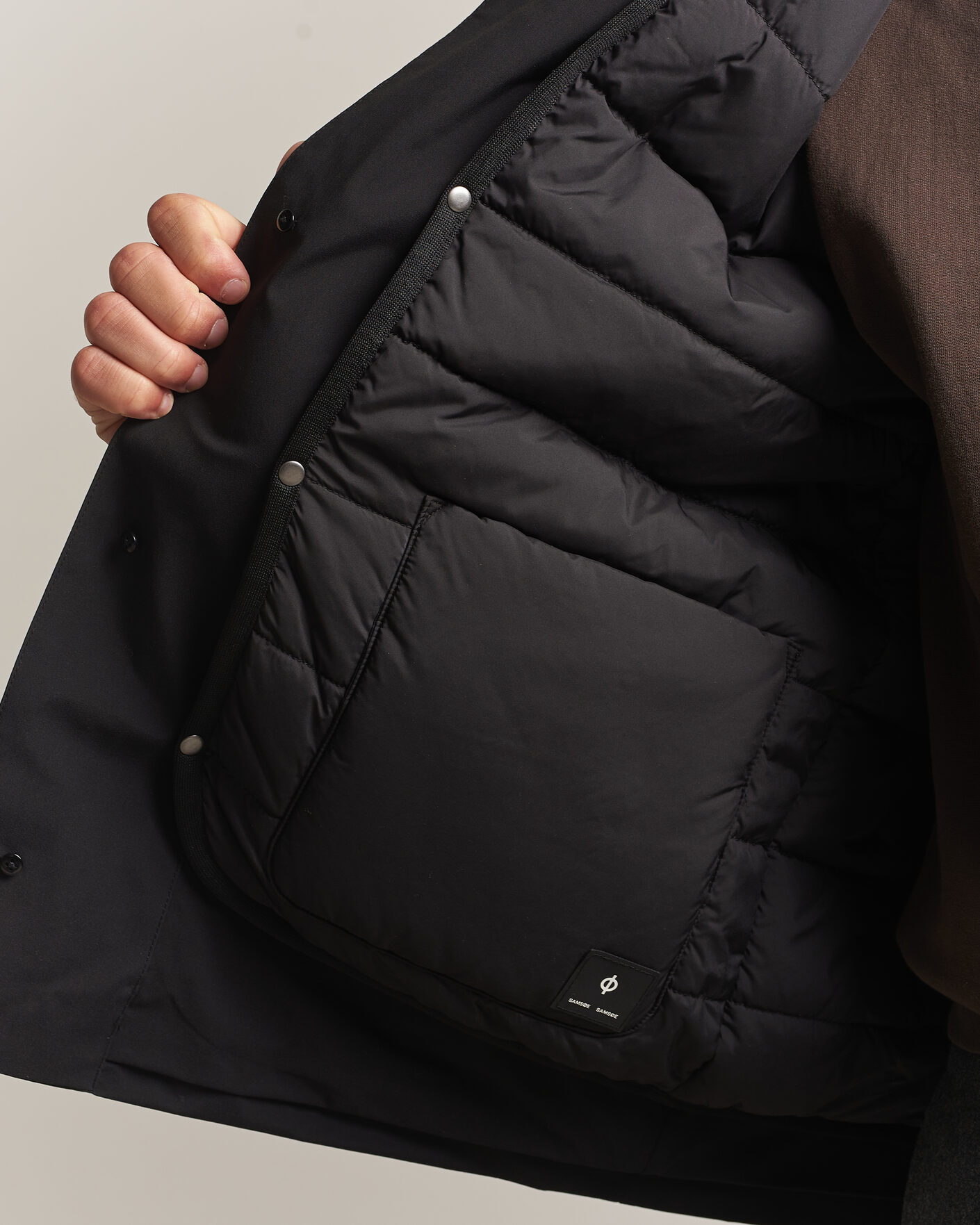 Mies | Takit | Samsøe Samsøe | Bo Lined Jacket Black