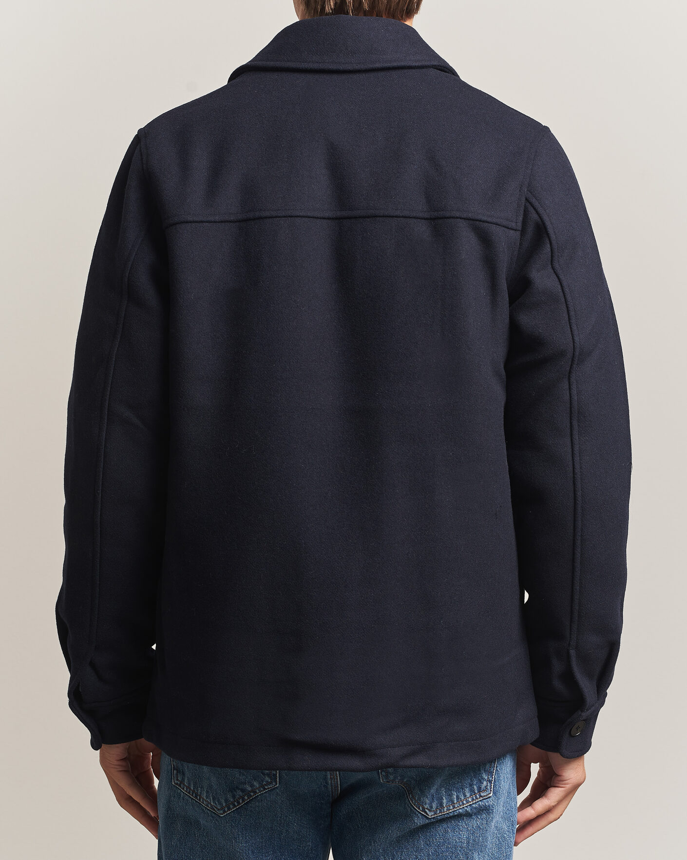Mies | Takit | Samsøe Samsøe | Pally Padded Shirt Jacket Salute Navy