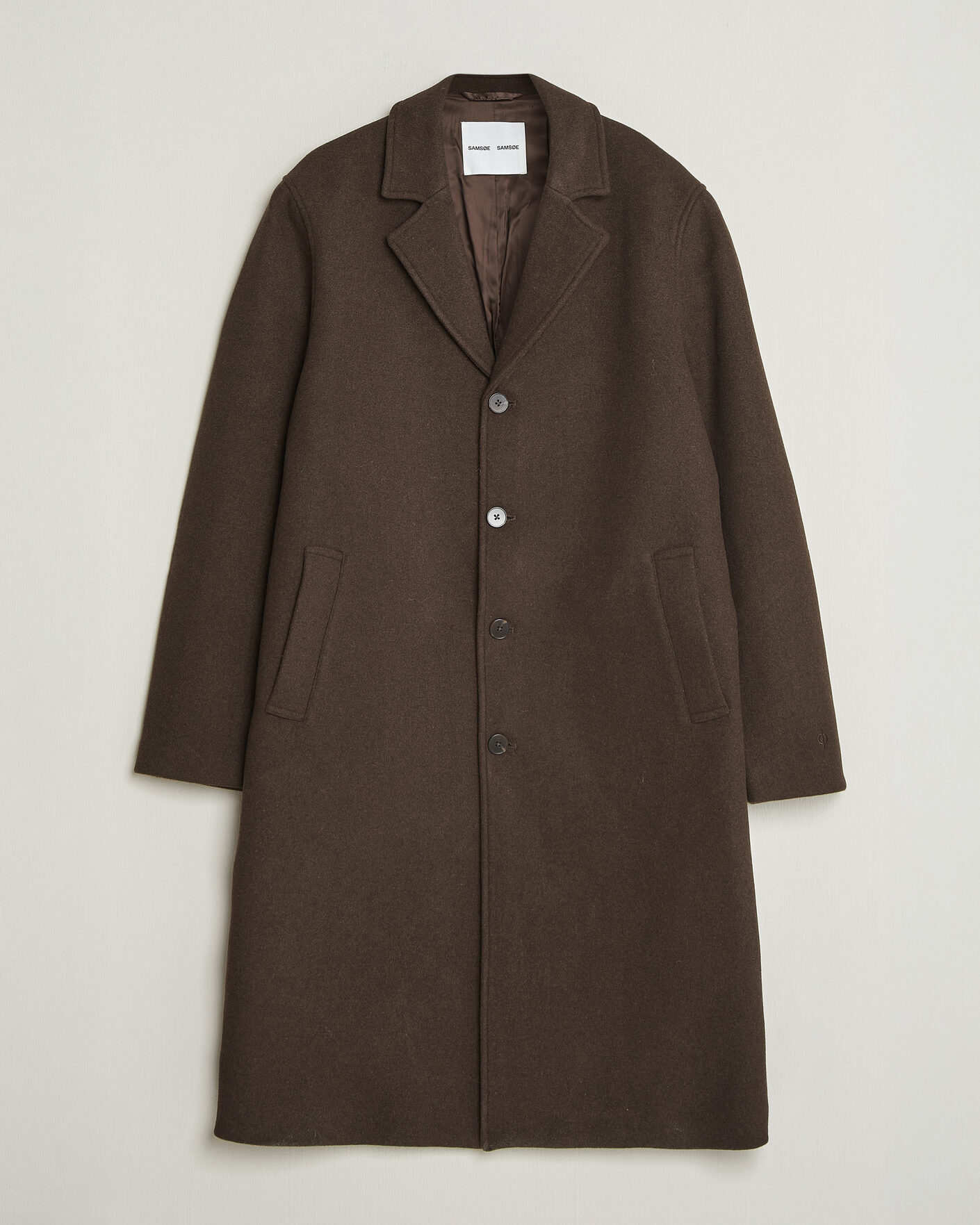 Mies | Takit | Samsøe Samsøe | Falco Wool Coat Delicioso