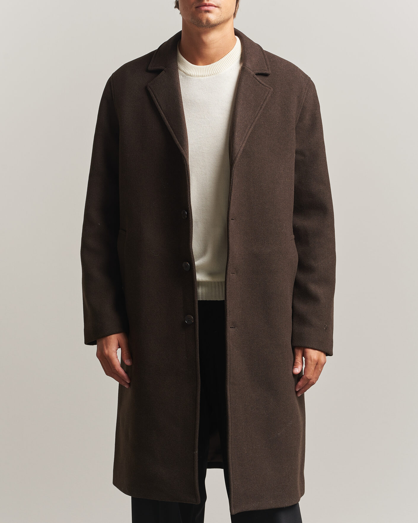 Mies | Takit | Samsøe Samsøe | Falco Wool Coat Delicioso