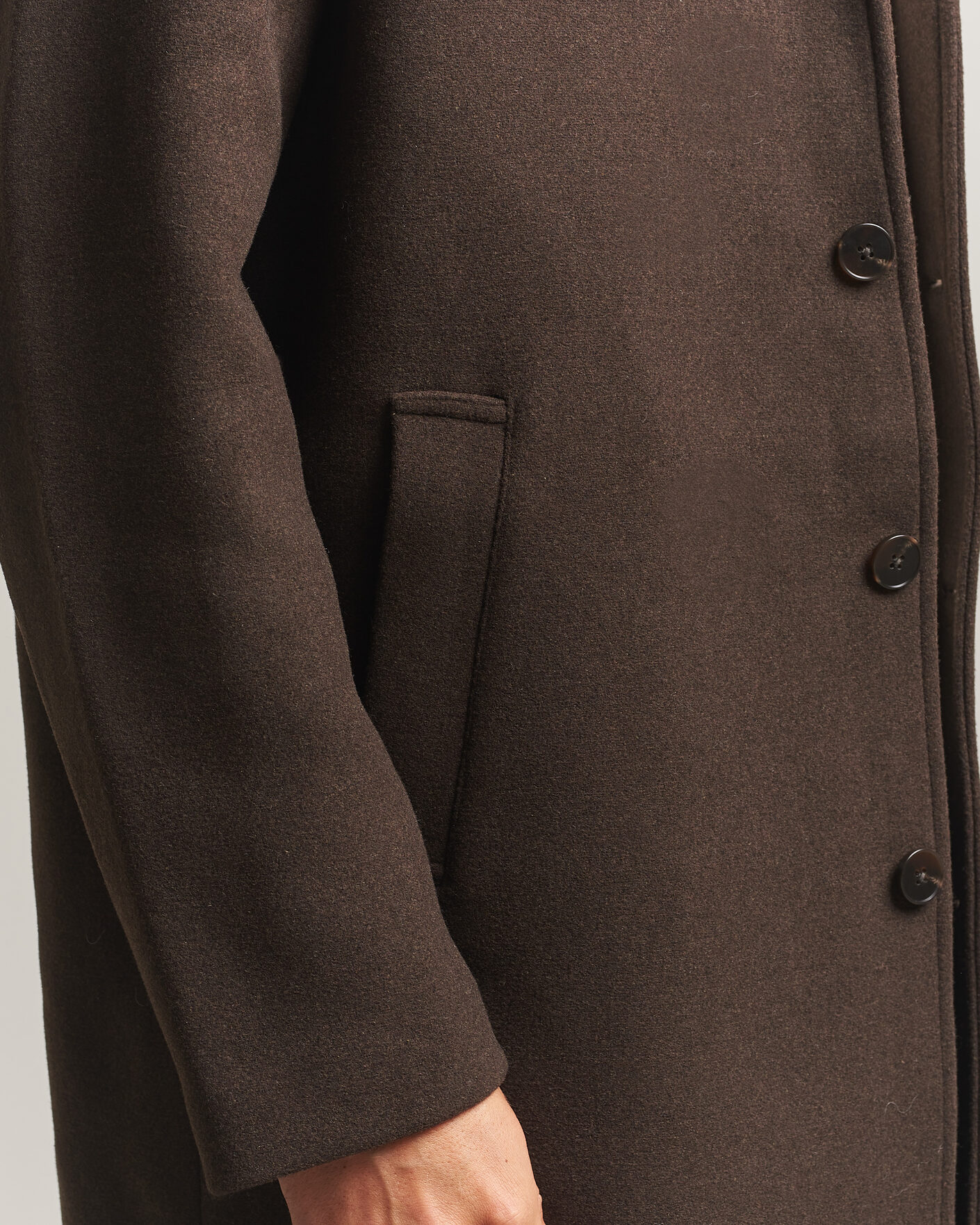 Mies | Takit | Samsøe Samsøe | Falco Wool Coat Delicioso