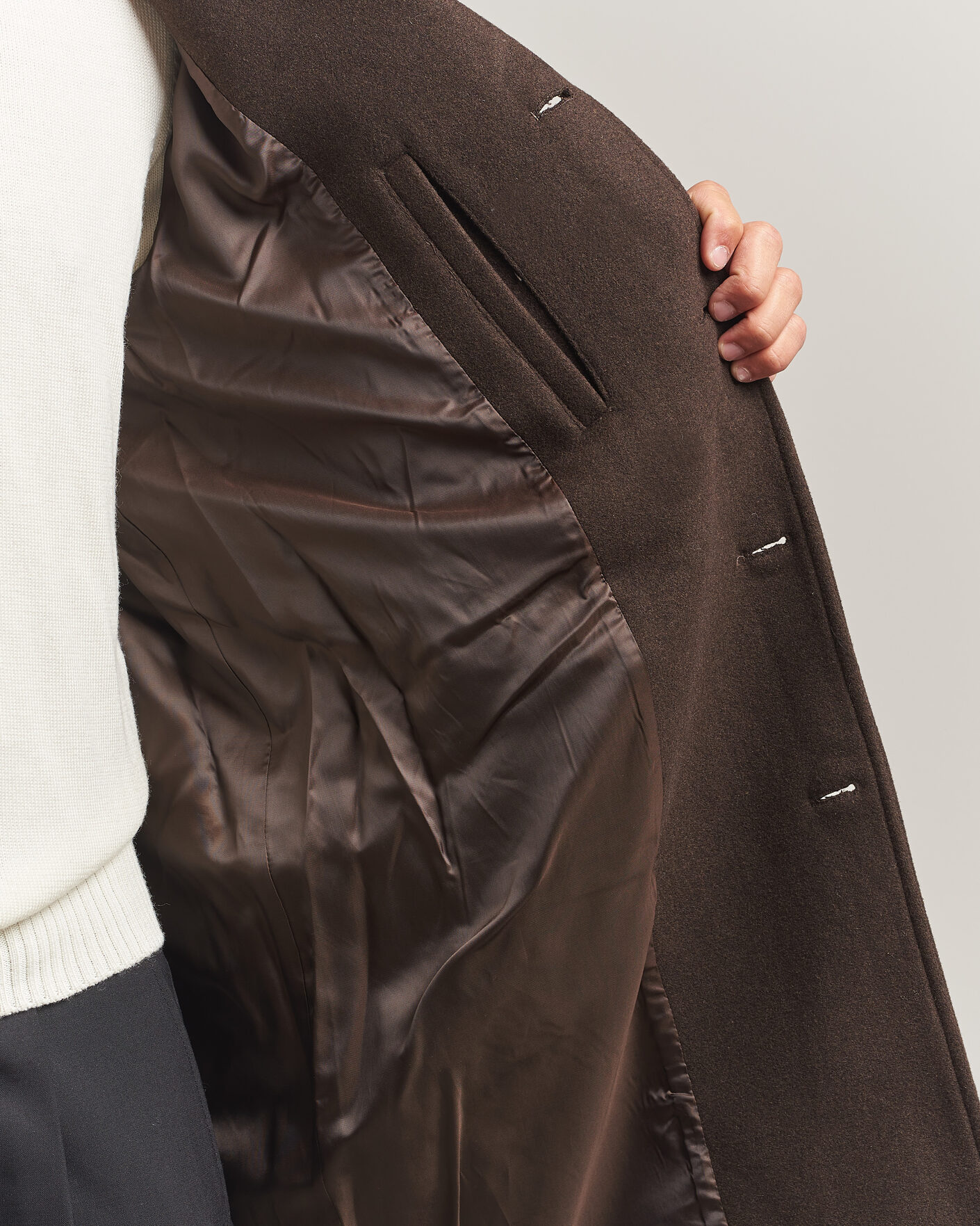 Mies | Takit | Samsøe Samsøe | Falco Wool Coat Delicioso