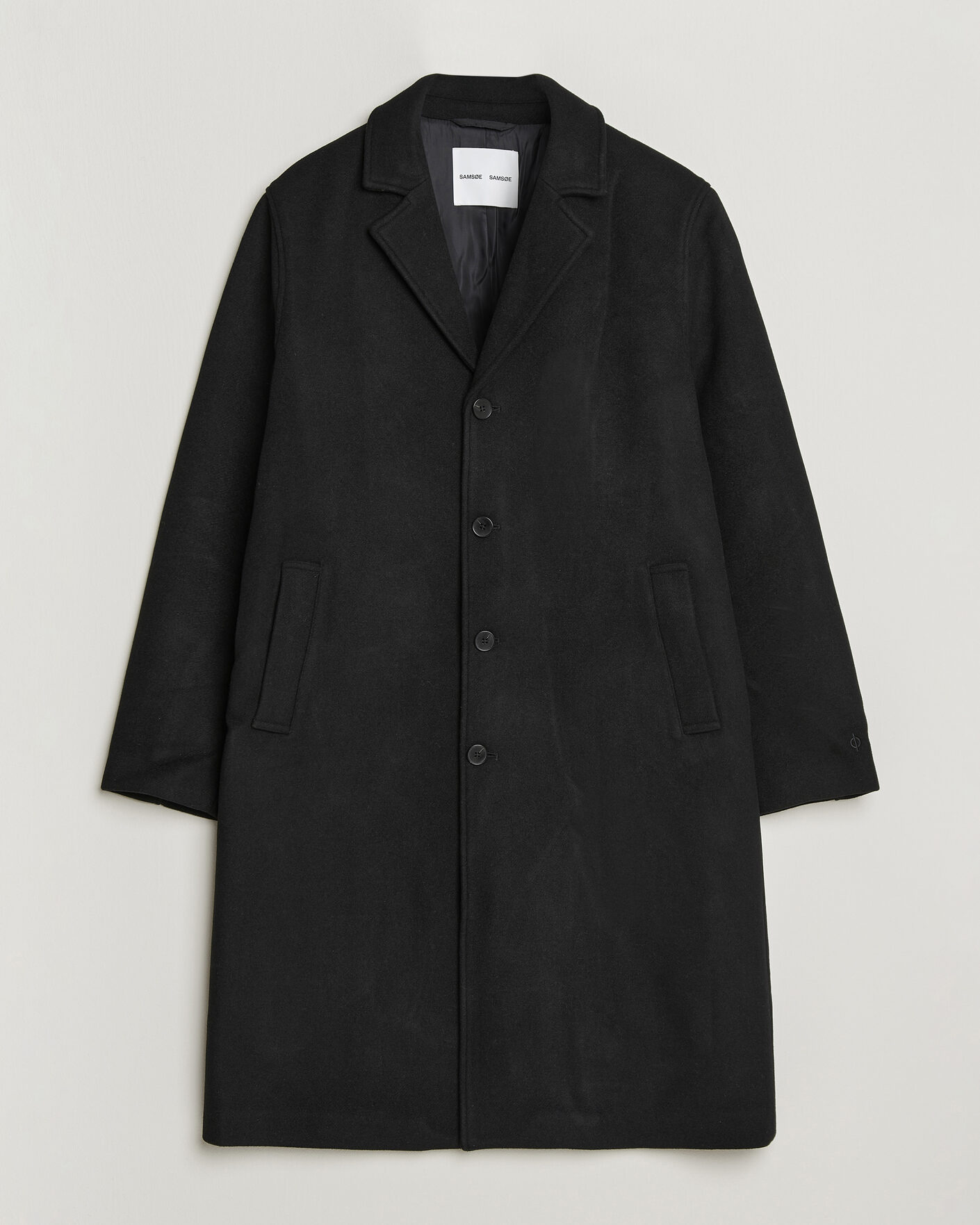 Mies | Takit | Samsøe Samsøe | Falco Wool Coat Black