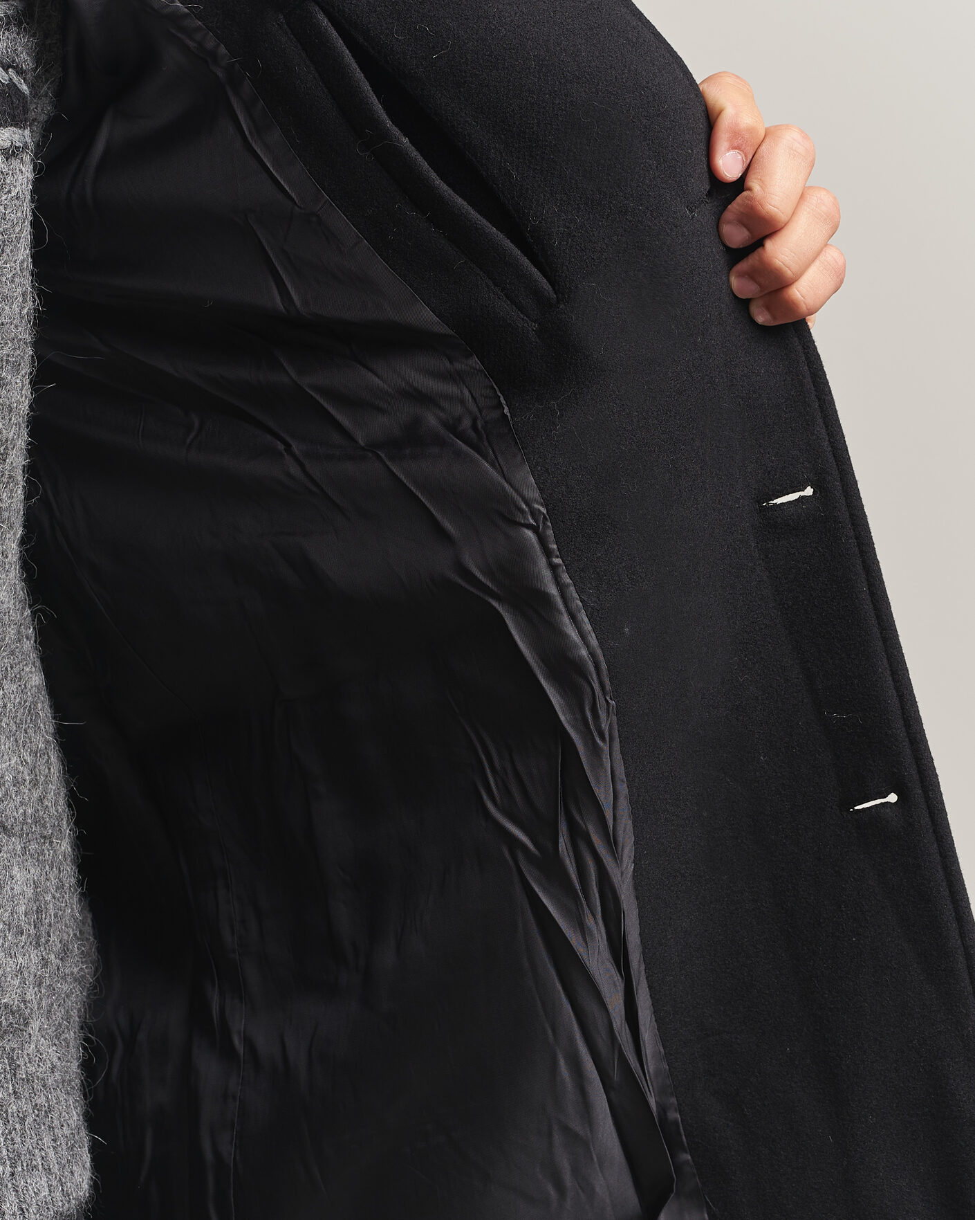 Mies | Takit | Samsøe Samsøe | Falco Wool Coat Black