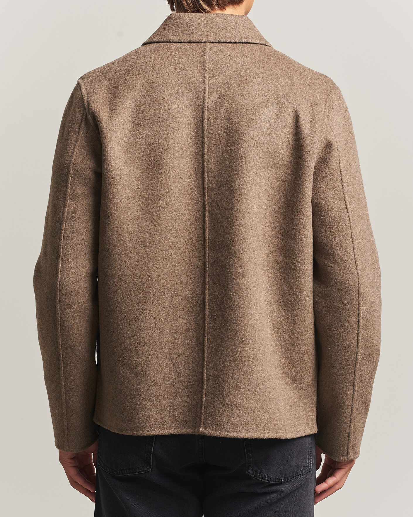 Mies | Takit | Samsøe Samsøe | Paulo Wool Shirt Jacket Lead Gray Melange