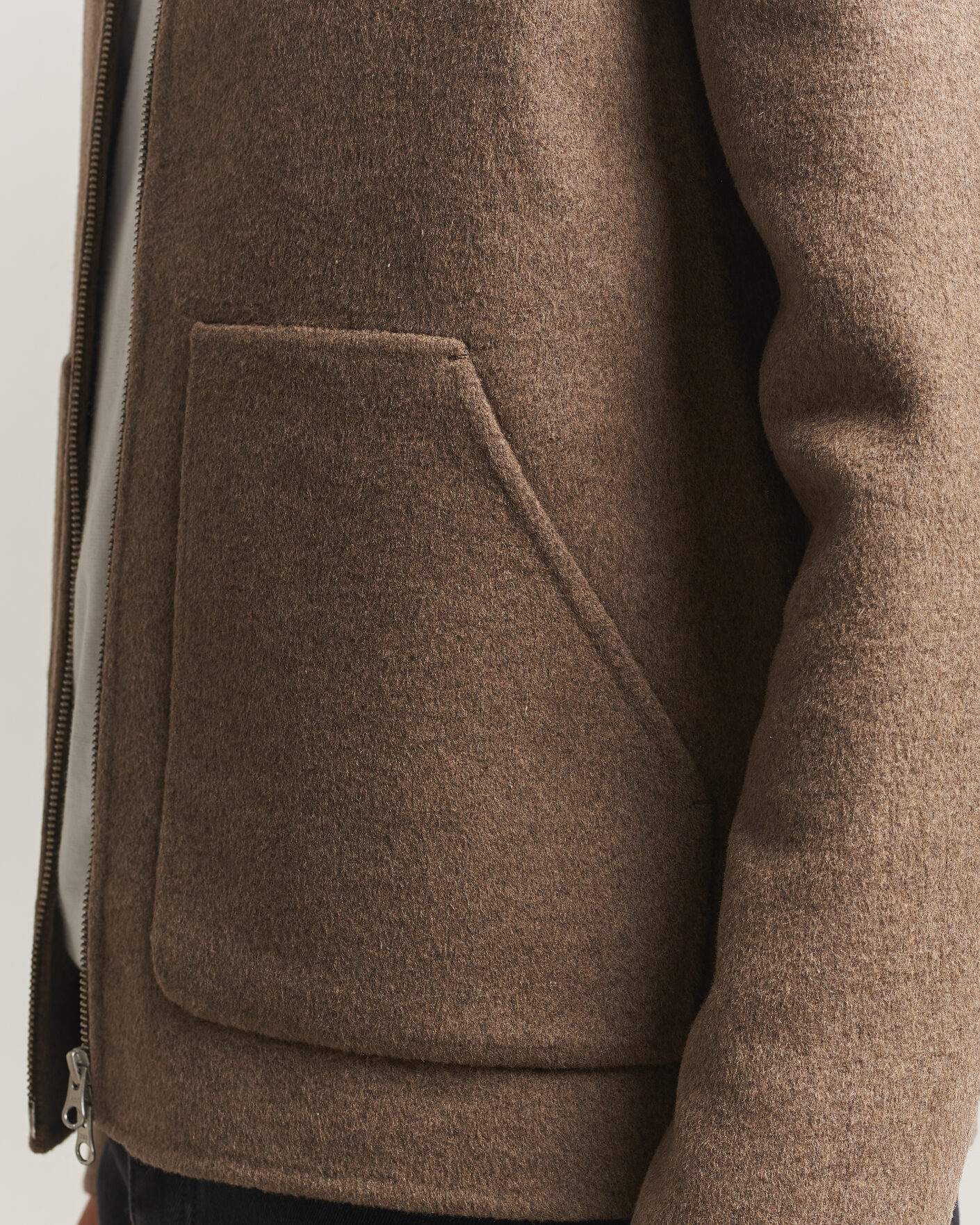 Mies | Takit | Samsøe Samsøe | Paulo Wool Shirt Jacket Lead Gray Melange
