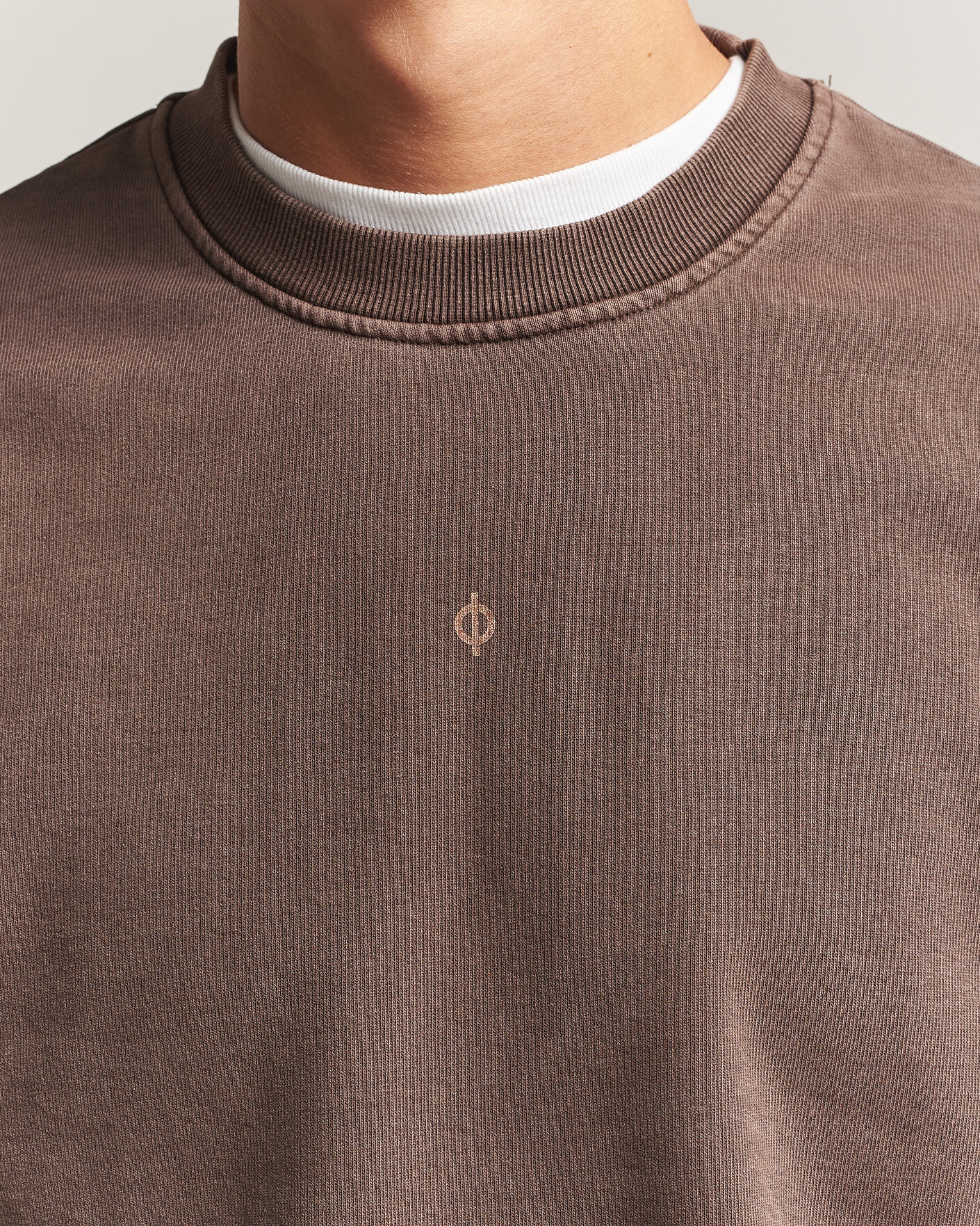 Mies | Puserot | Samsøe Samsøe | Ollie Washed Crew Neck Sweatshirt Delicioso