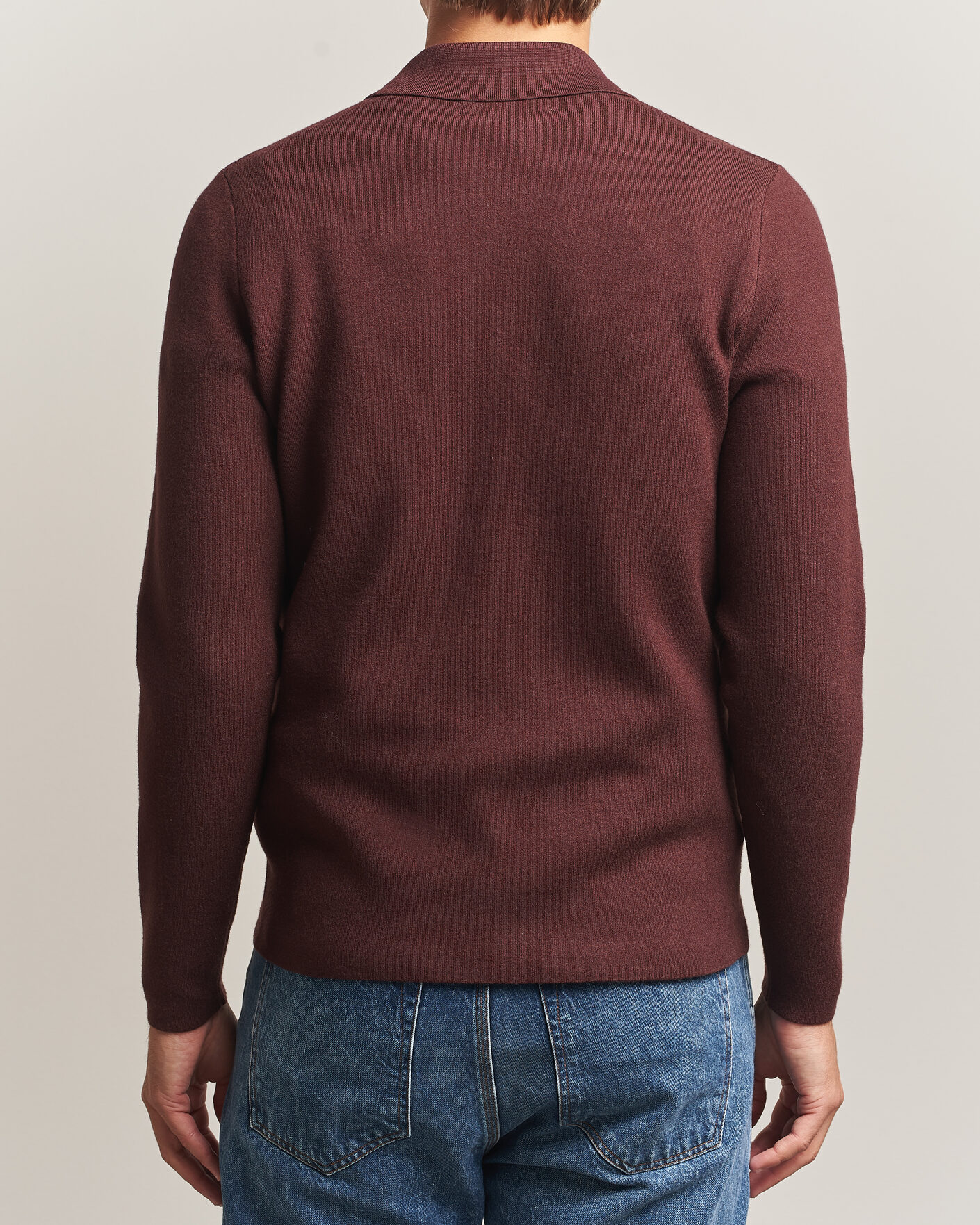 Mies | Puserot | Samsøe Samsøe | Guna Half Zip Bitter Chocolate