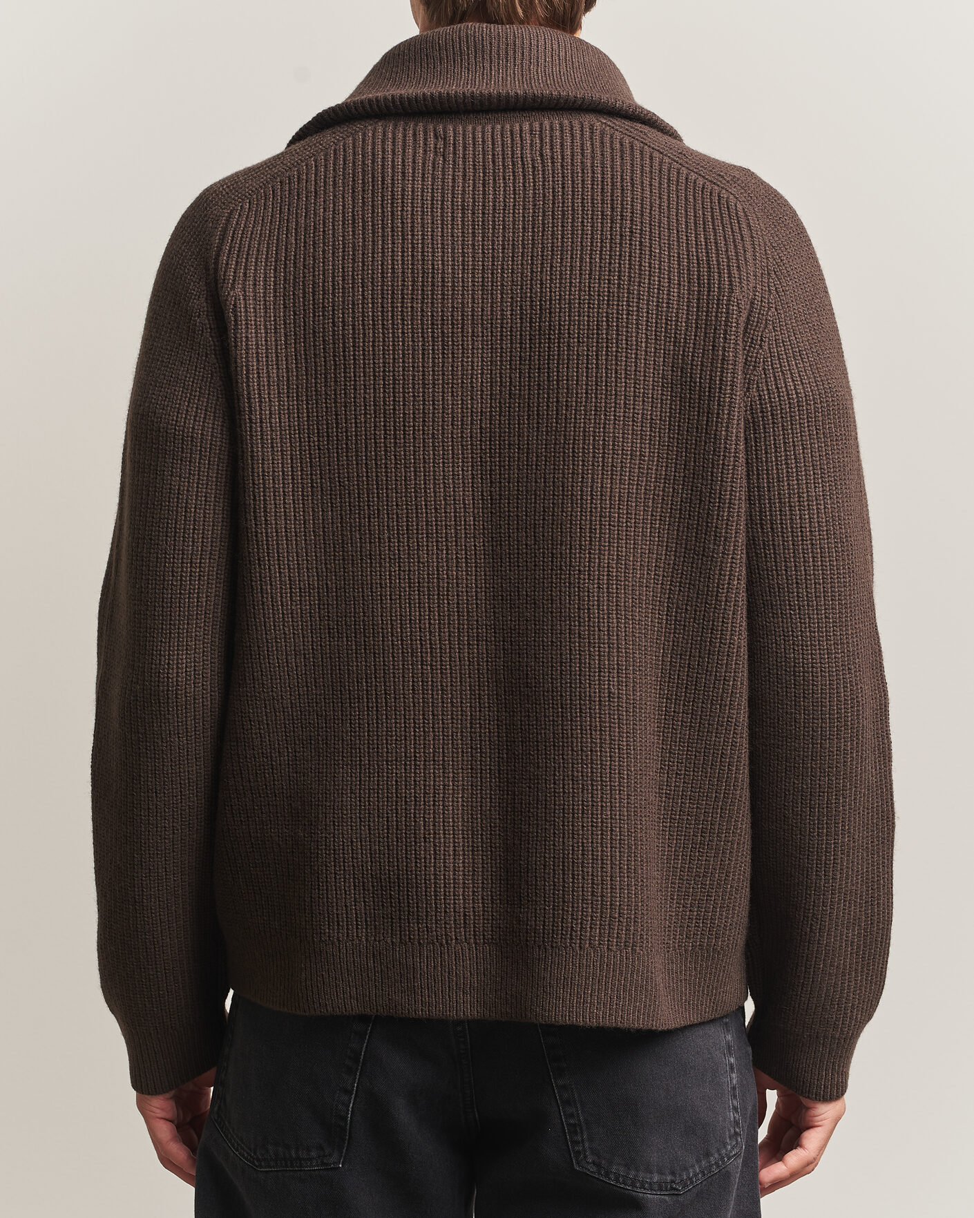 Mies | Puserot | Samsøe Samsøe | Rick Wool Heavy Knitted Half Zip Delicioso