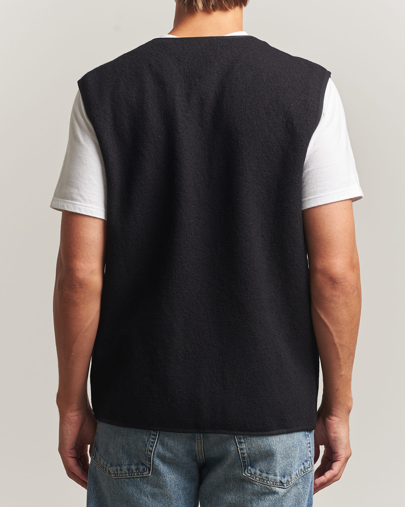 Mies | Puserot | Samsøe Samsøe | Hannes Boiled Wool Vest Black