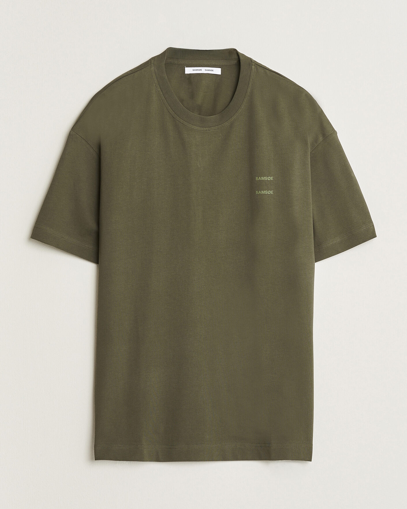 Mies | T-paidat | Samsøe Samsøe | Joel Organic Cotton T-Shirt Forest Night