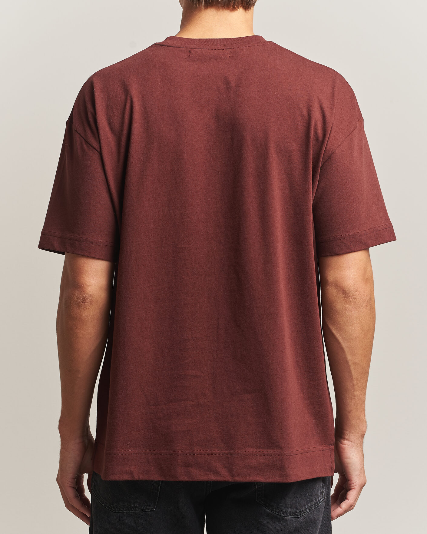 Mies | T-paidat | Samsøe Samsøe | Joel Organic Cotton T-Shirt Bitter Chocolate